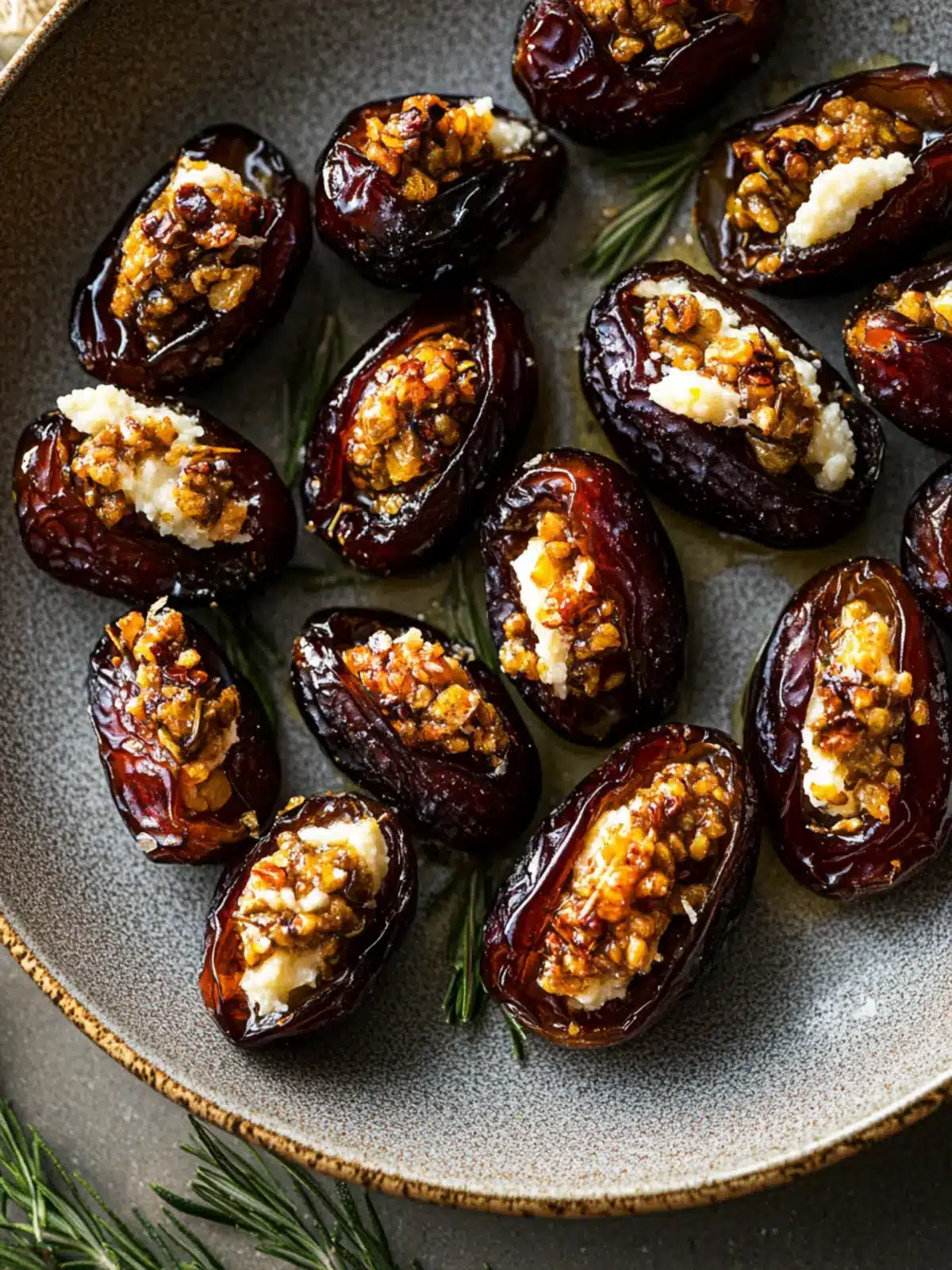 Irresistible Roasted Stuffed Dates with Goat Cheese Delights 3 Roasted Stuffed Dates