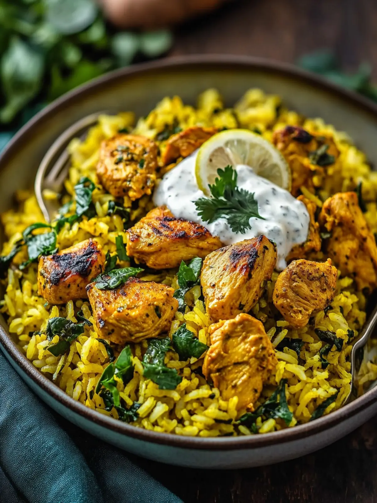 Savory Anti-Inflammatory Turmeric Chicken & Rice Delight 5 Anti-Inflammatory Turmeric Chicken & Rice