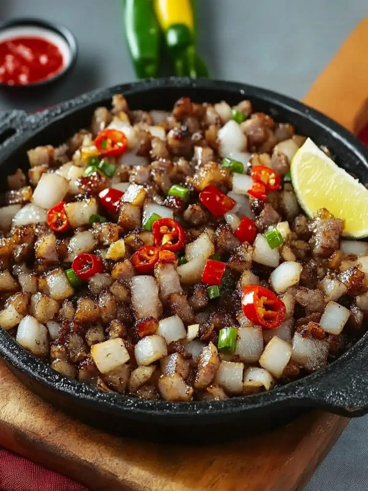 Crispy Pork Sisig: Your New Favorite Filipino Comfort Dish 4 Crispy Pork Sisig