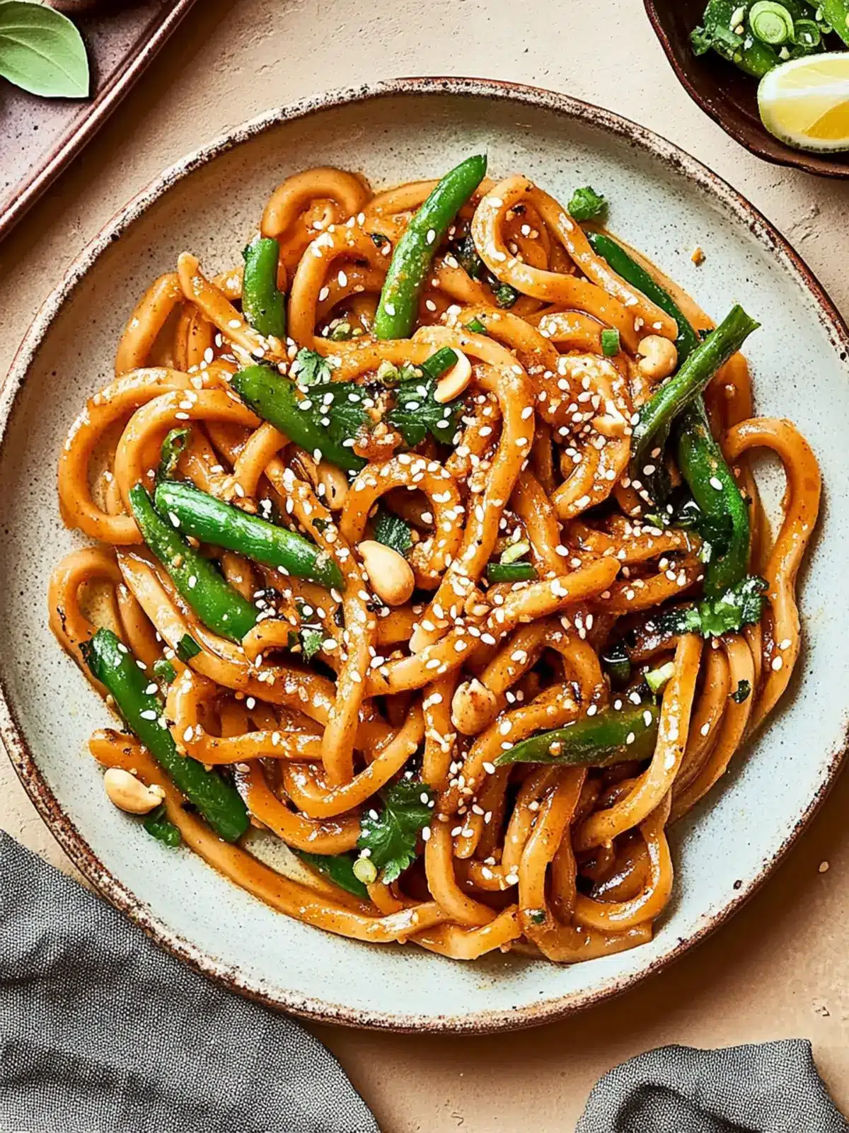 Spicy Peanut Udon Noodles: A Flavor-Packed Dinner Delight 4 Spicy Peanut Udon Noodles