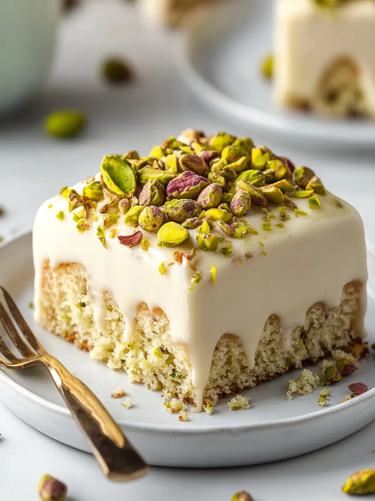 Delicious Vegan Pistachio Milk Cake for Your Next Celebration 3 Vegan Pistachio Milk Cake
