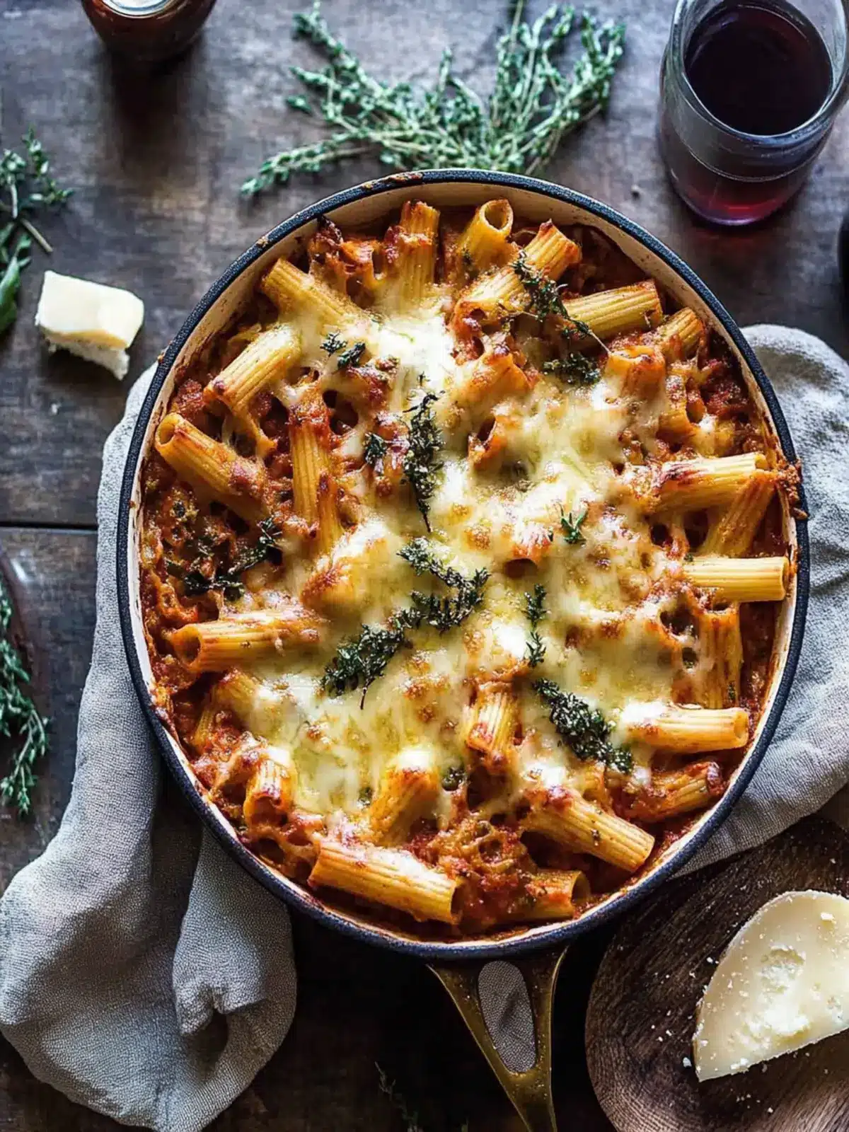 One Pot Spicy Pesto Cheese Baked Rigatoni That Wow Your Tastebuds 5 One Pot Spicy Pesto Cheese Baked Rigatoni