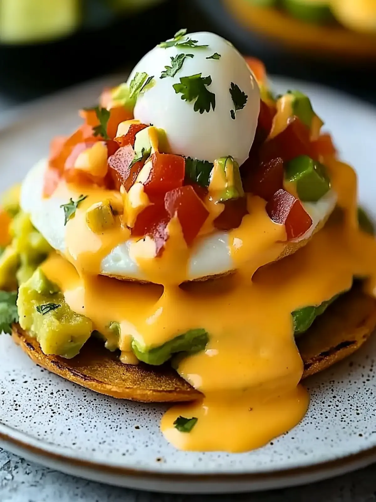 Savory Mexican Eggs Benedict with a Spicy Twist 5 Mexican Eggs Benedict