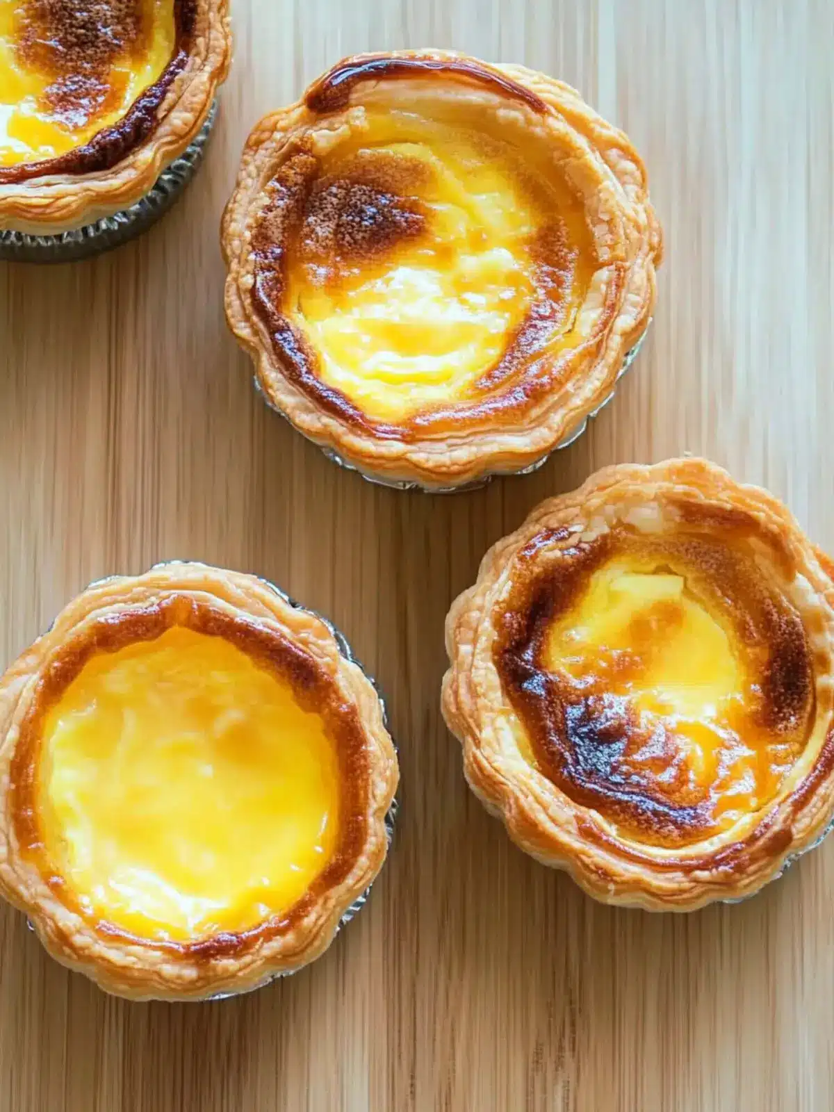 Must-Try Portuguese Egg Tarts for a Sweet Treat at Home 2 Portuguese Egg Tarts (Pastel de Nata)