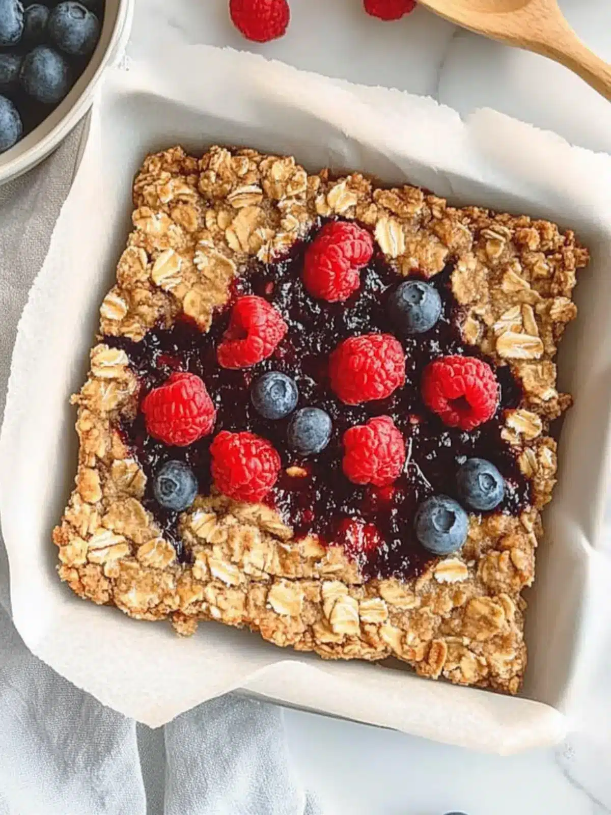 Healthy Oatmeal Bars Breakfast - Berry Bliss in Every Bite 4 Healthy Oatmeal Bars Breakfast
