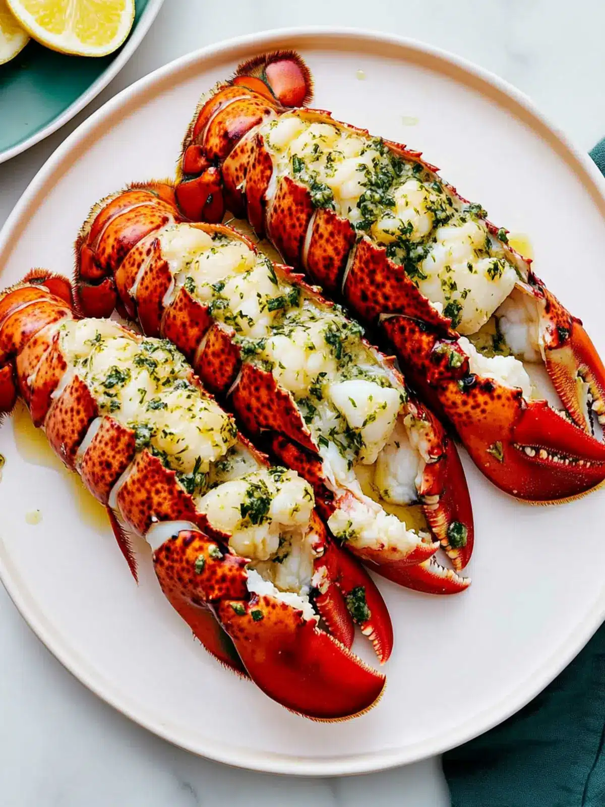 Baked Lobster Tails with Garlic Butter for a Dinner Wow Factor 5 Baked Lobster Tails with Garlic Butter