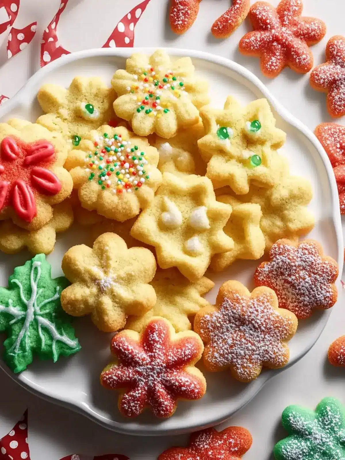 My Mom's Spritz Cookies: Melt-in-Your-Mouth Delight 2 My Mom's Spritz Cookies