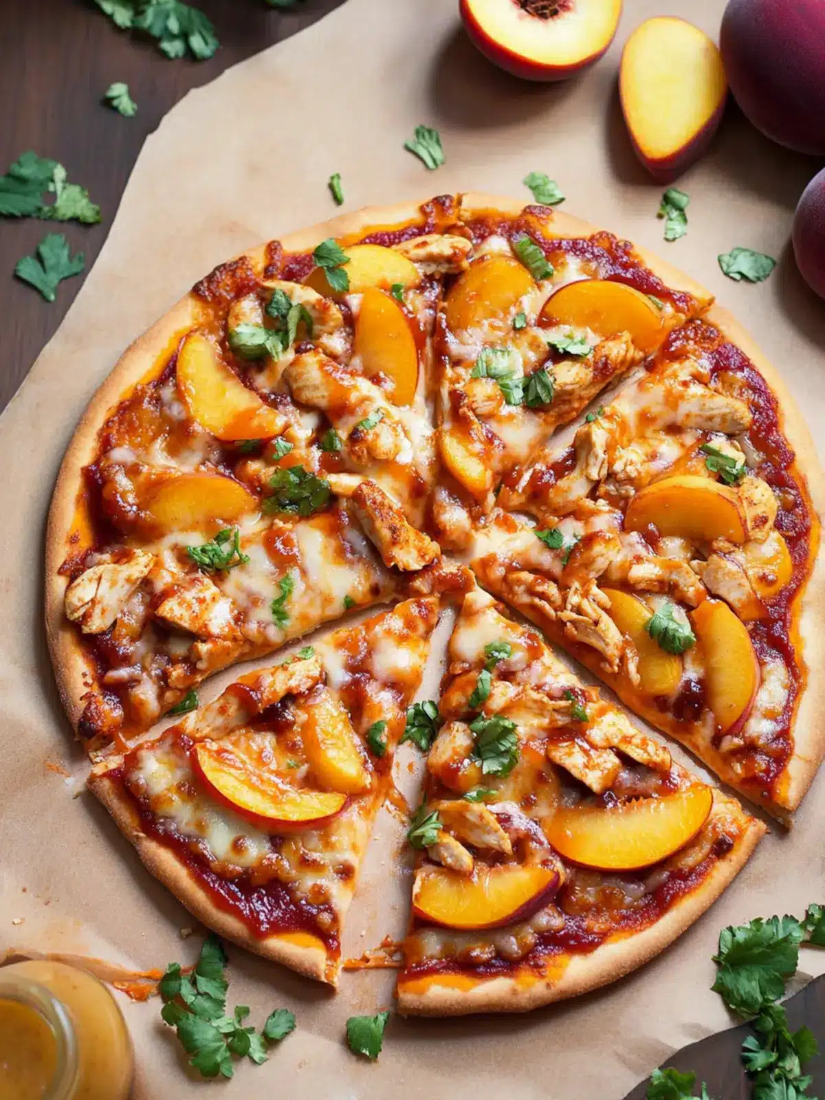 Peach BBQ Chicken Pizza: A Sweet Twist on Comfort Food 5 Peach BBQ Chicken Pizza