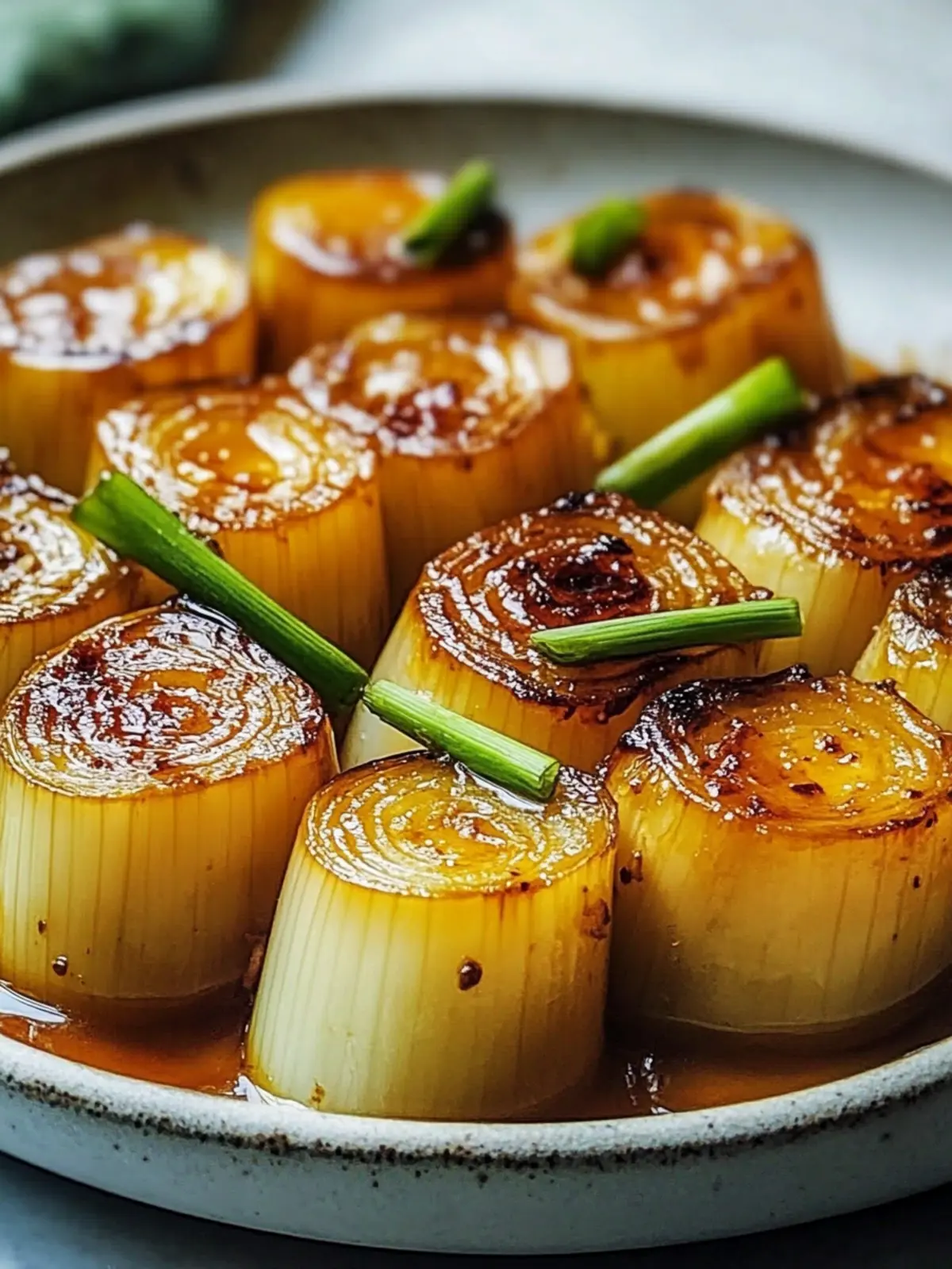 Miso Maple Braised Leeks: A Savory Twist on Comfort Food 2 Miso Maple Braised Leeks