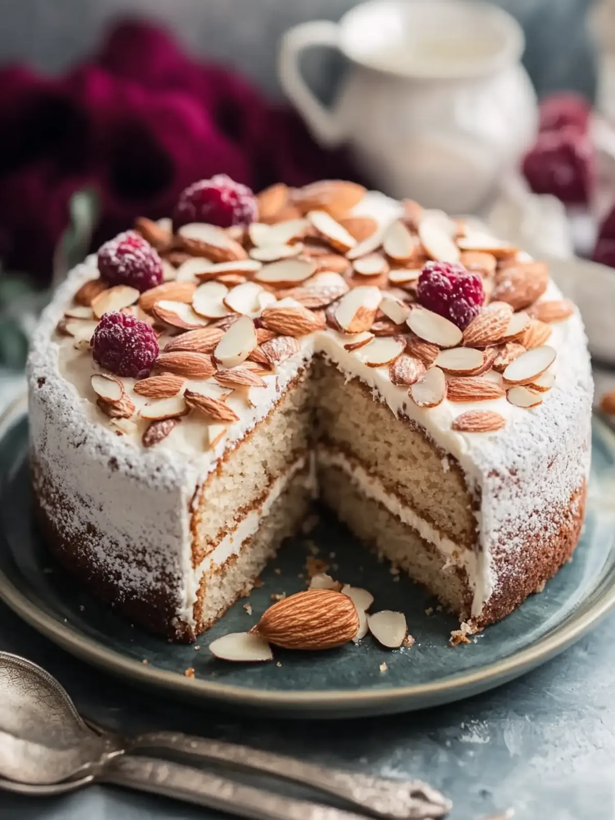Delicious Vegan Almond Cake That Will Wow Your Taste Buds 3 Vegan Almond Cake