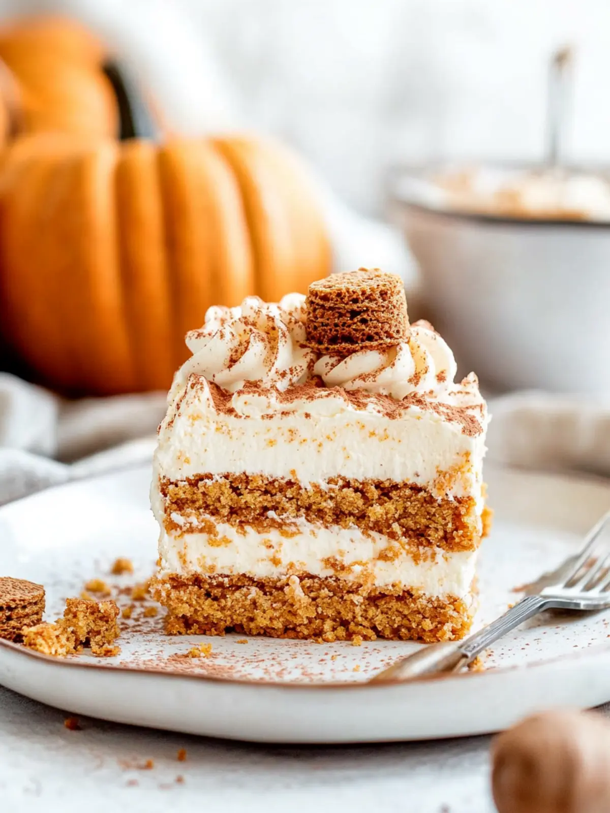 Deliciously Creamy Pumpkin Icebox Cake for Fall Festivities 5 Pumpkin Icebox Cake