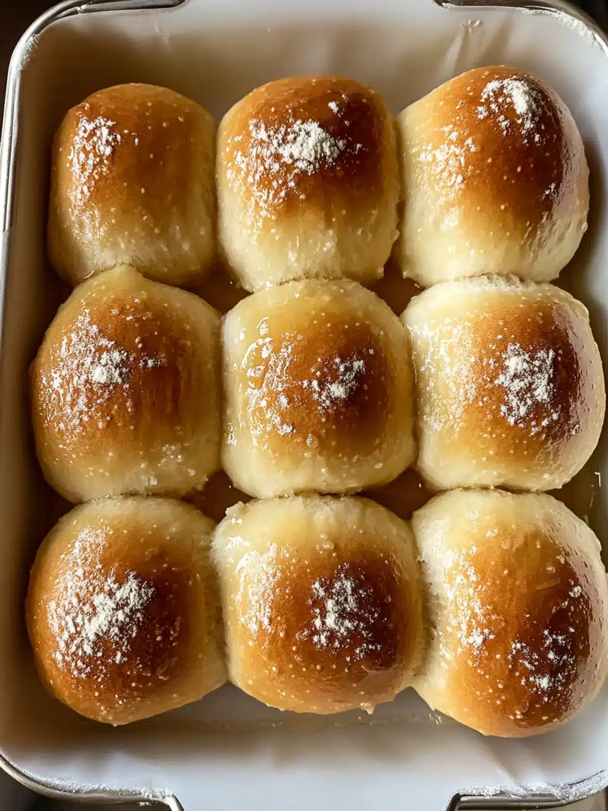 Irresistible Salted Honey Butter Sourdough Parker House Rolls 4 Salted Honey Butter Sourdough Parker House Rolls