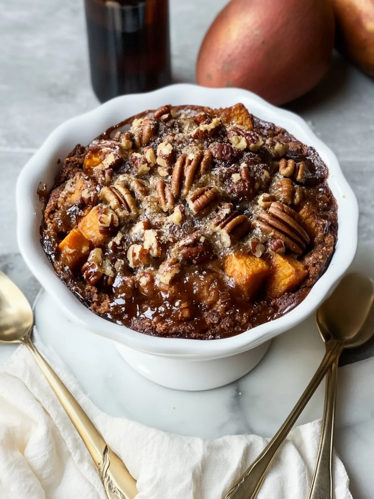 Brown Butter Sweet Potato Pecan Cobbler That Wows Everyone 3 Brown Butter Sweet Potato Pecan Cobbler
