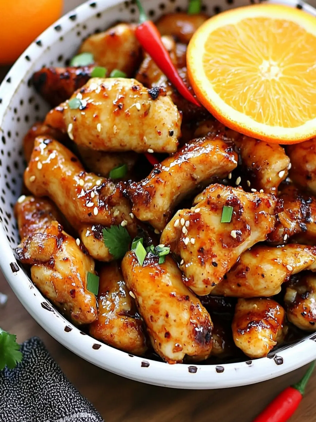 Savor the Zest: Irresistible Orange Pepper Chicken Recipe 3 Orange Pepper Chicken