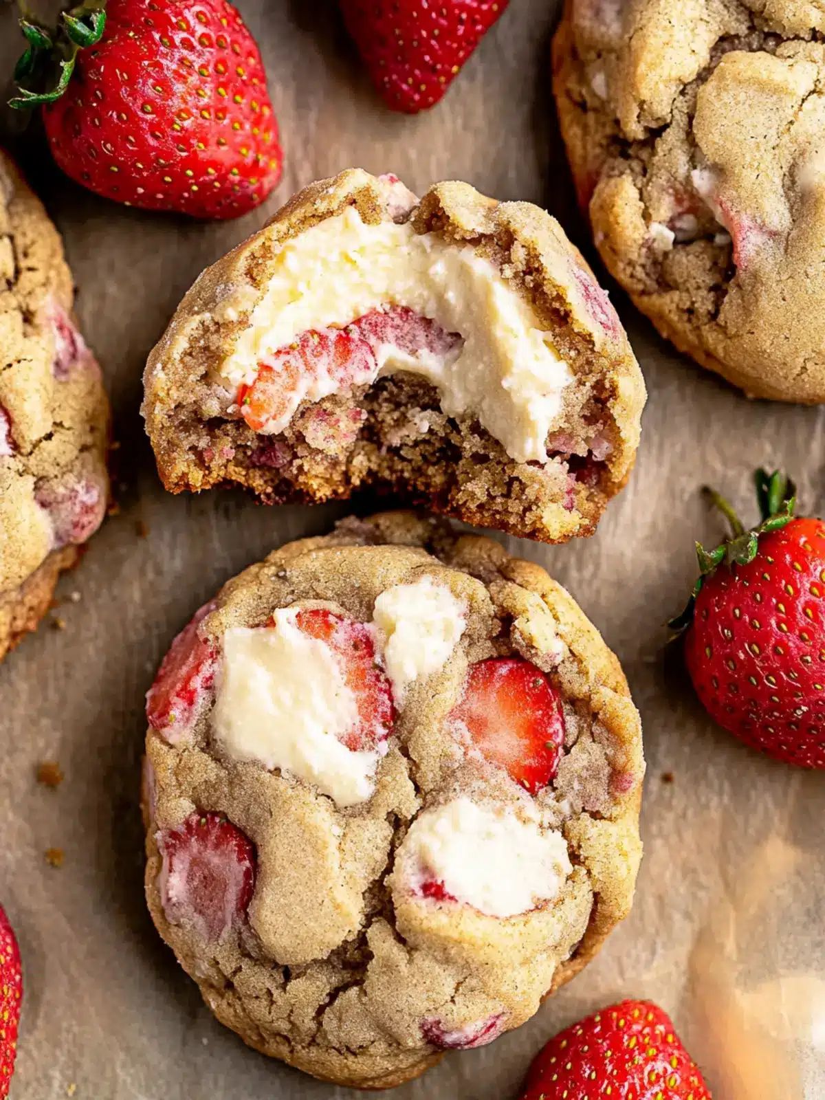 Decadent Strawberry Cheesecake Cookies You’ll Adore 4 Strawberry Cheesecake Cookies