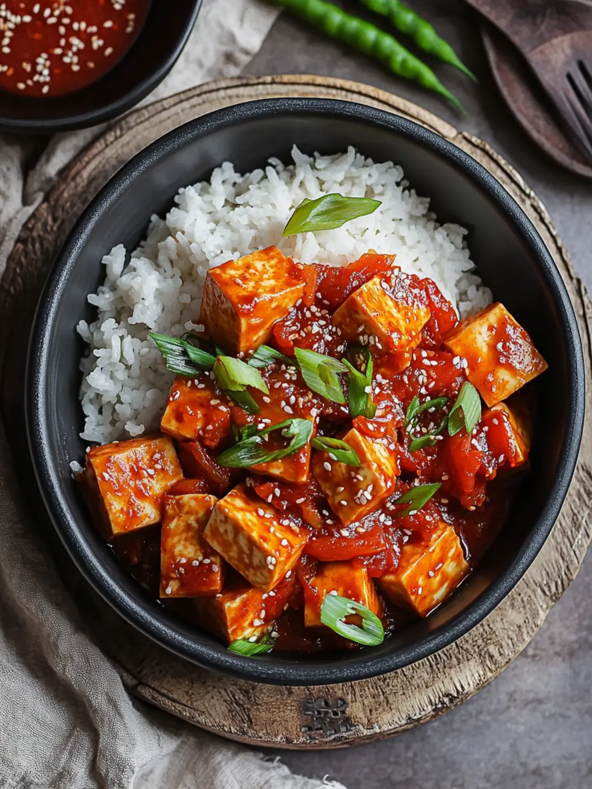 Spicy Gochujang Tomato Tofu: A Flavorful Homemade Delight 3 Spicy Gochujang Tomato Tofu
