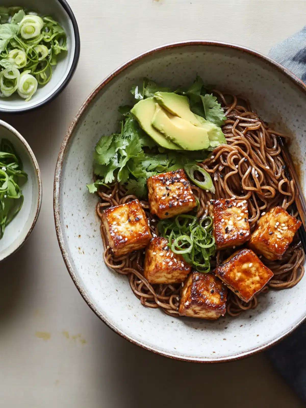 Delicious Sesame Soba Noodles with Crispy Tofu Recipe 4 SESAME SOBA NOODLES WITH CRISPY TOFU