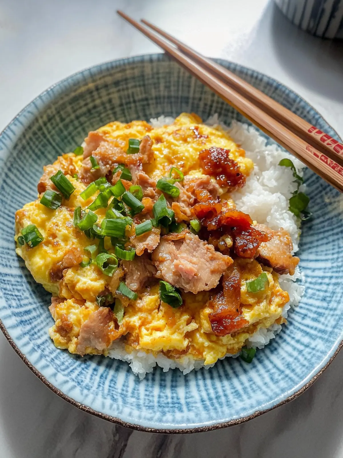 Savory Chinese Scrambled Eggs with BBQ Pork Delight 5 Chinese Scrambled Eggs with BBQ Pork