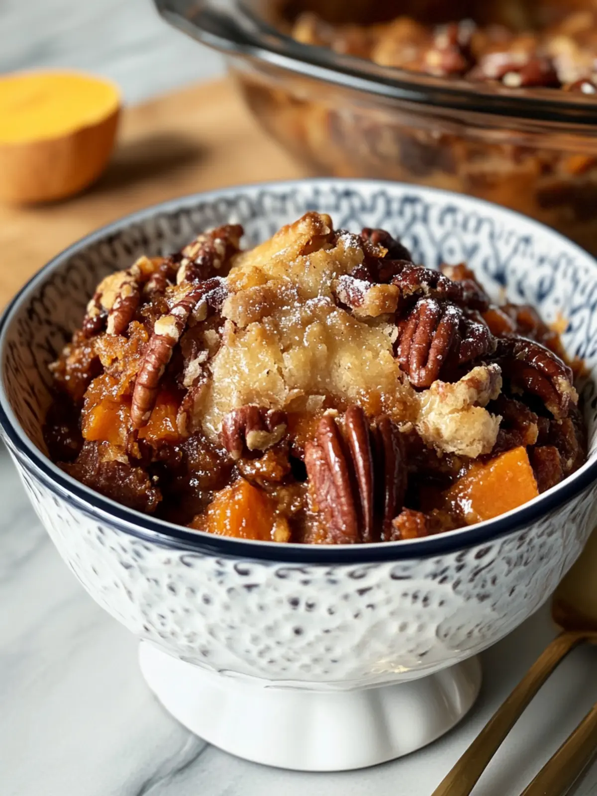 Brown Butter Sweet Potato Pecan Cobbler That Wows Everyone 2 Brown Butter Sweet Potato Pecan Cobbler