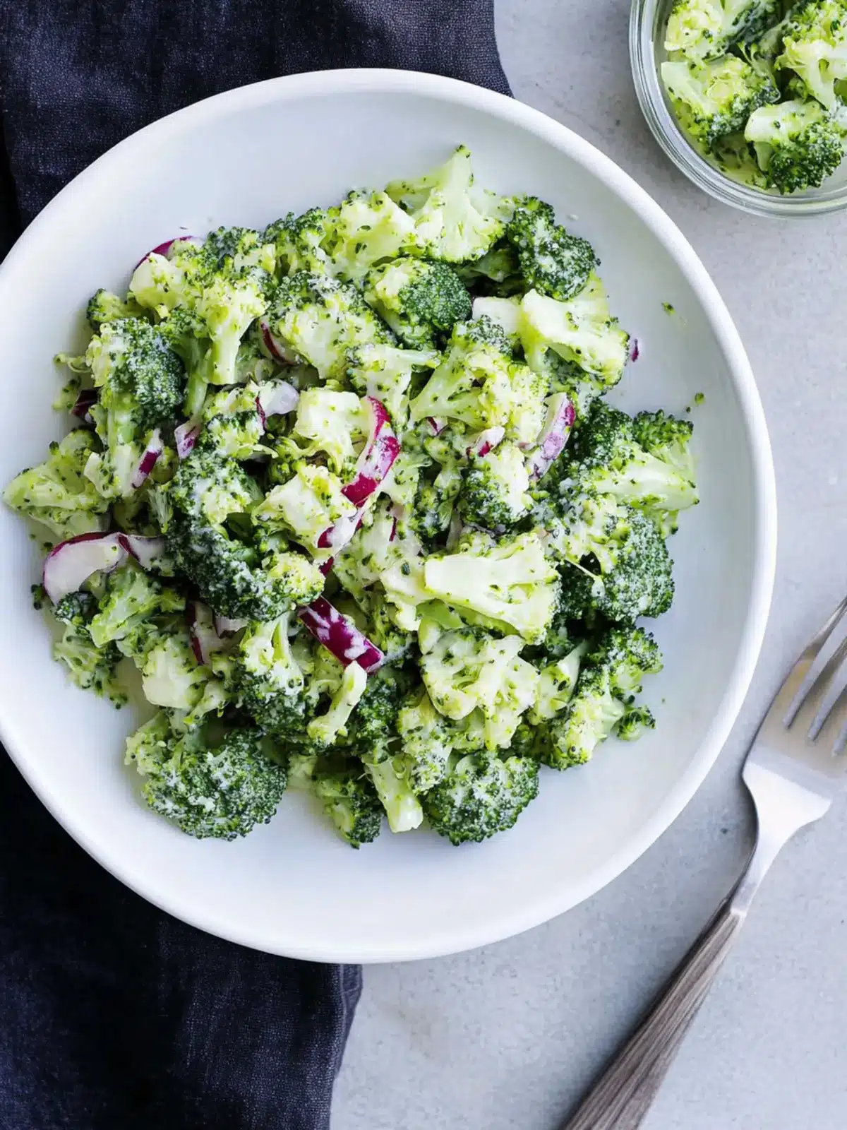 Delicious Shaved Broccoli Salad with Creamy Dressing Twist 5 Shaved Broccoli Salad