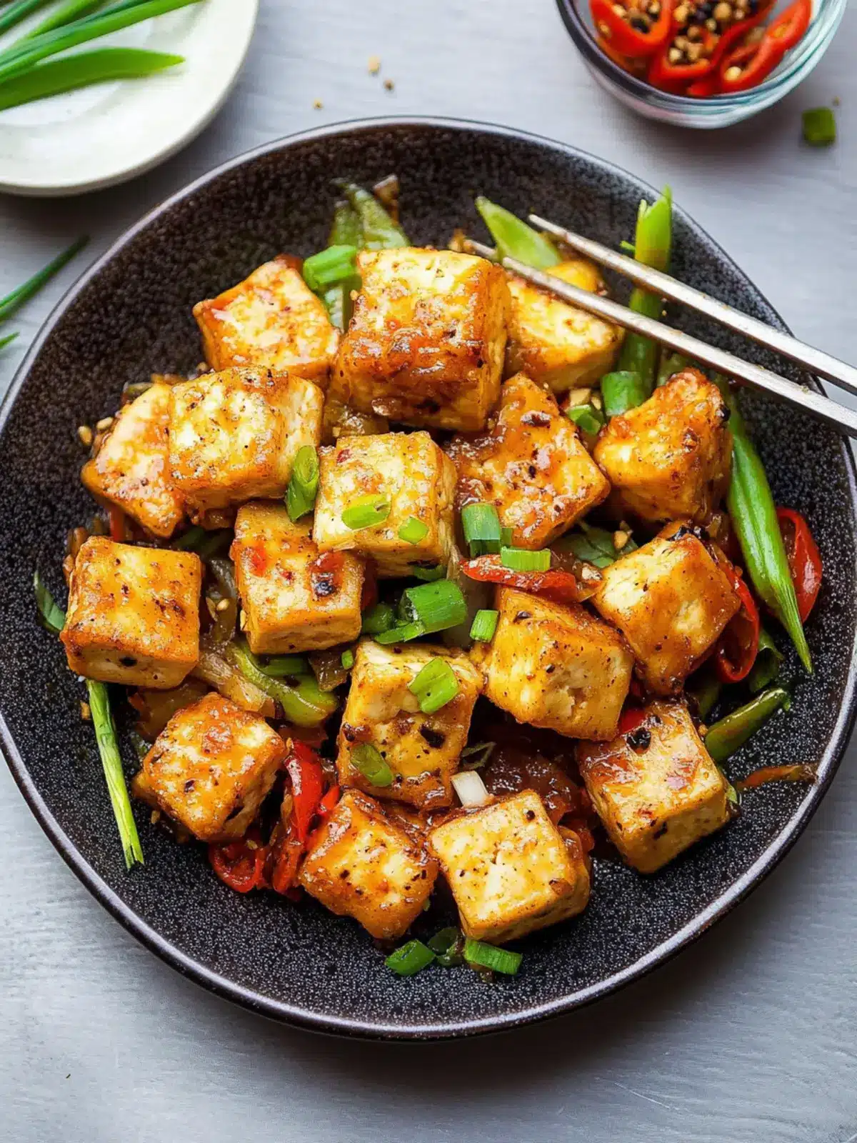 Chinese Salt and Pepper Tofu Restaurant Style You Can Master 2 Chinese Salt and Pepper Tofu Restaurant Style