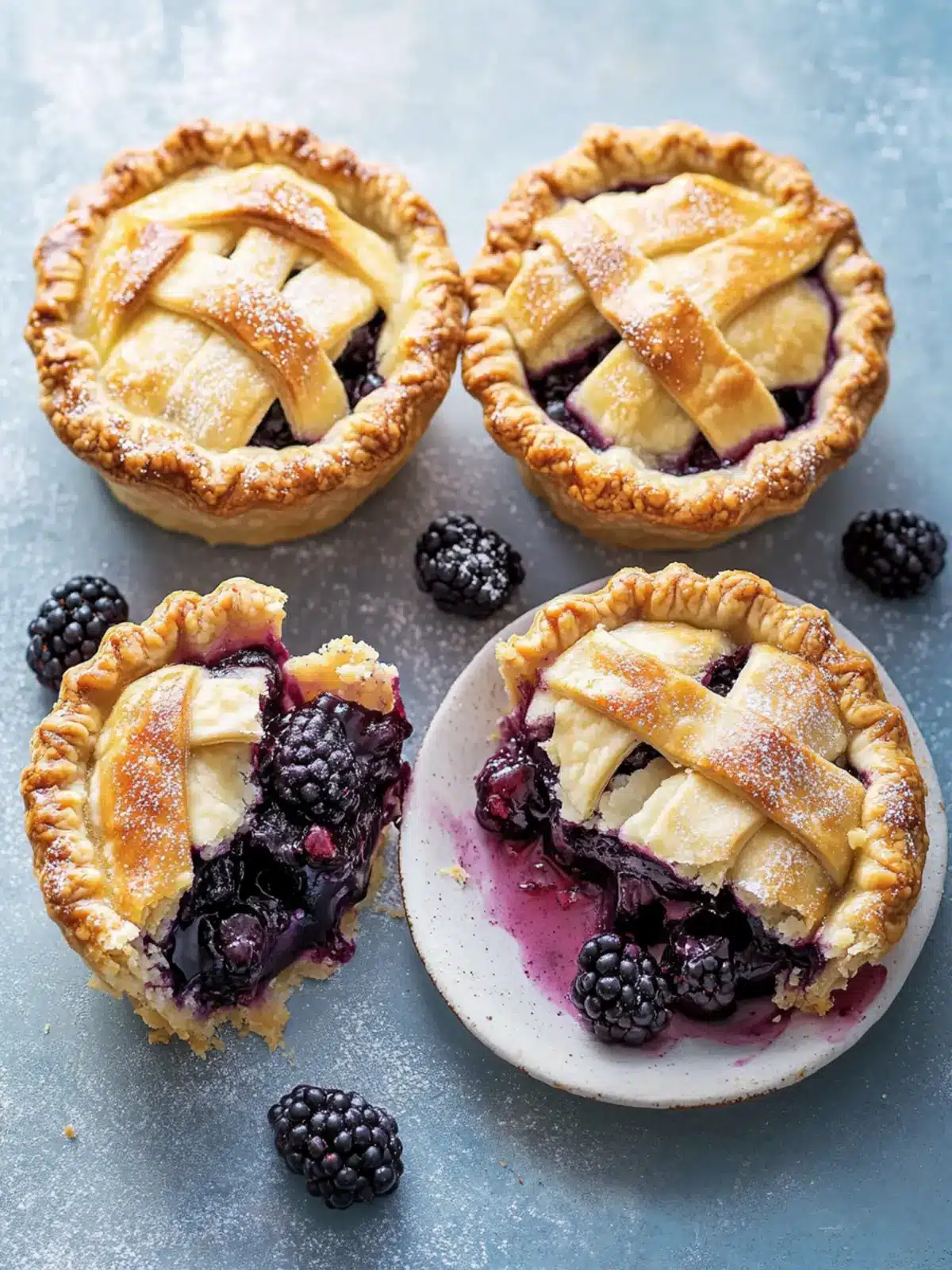 Heavenly Blackberry Vanilla Pies That Wow Every Bite 3 Blackberry vanilla pies