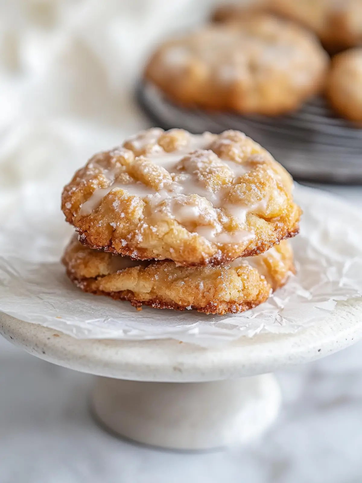 Irresistible Apple Fritter Cookies with Maple Glaze Delight 4 Apple Fritter Cookies