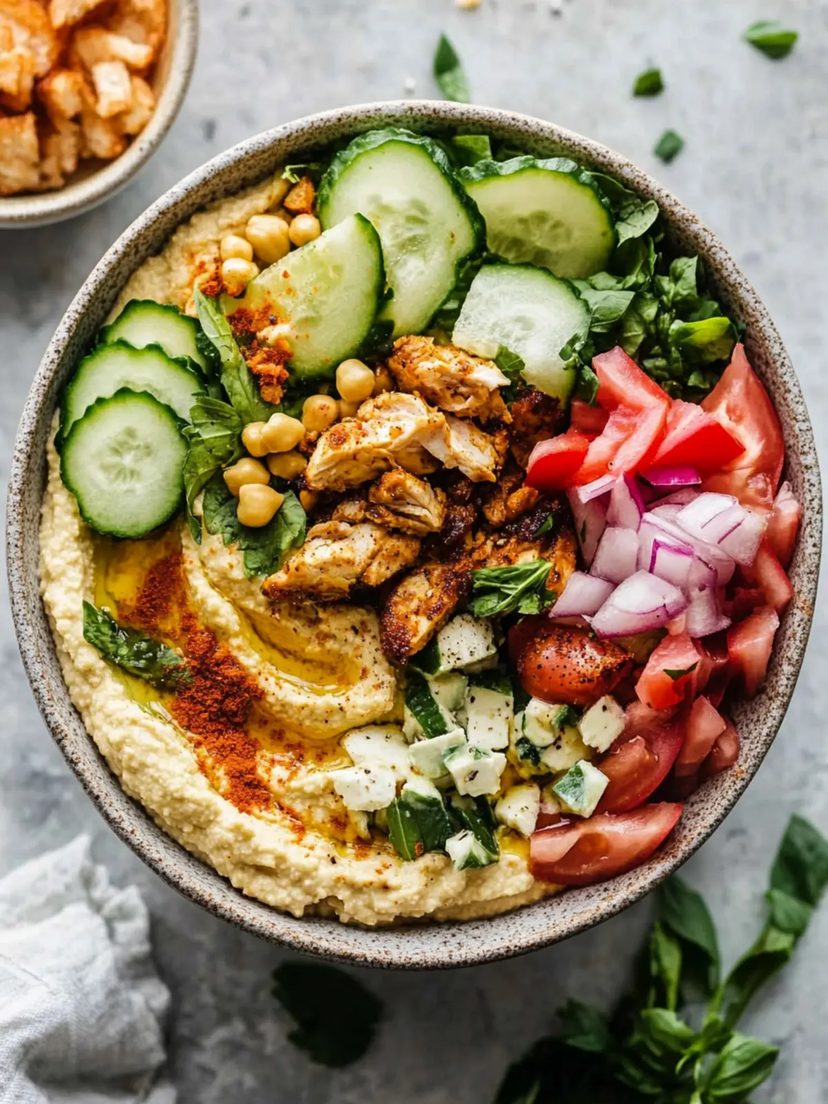 Delicious Easy Hummus Bowls with Chicken Shawarma to Savor 3 Easy Hummus Bowls with Chicken Shawarma