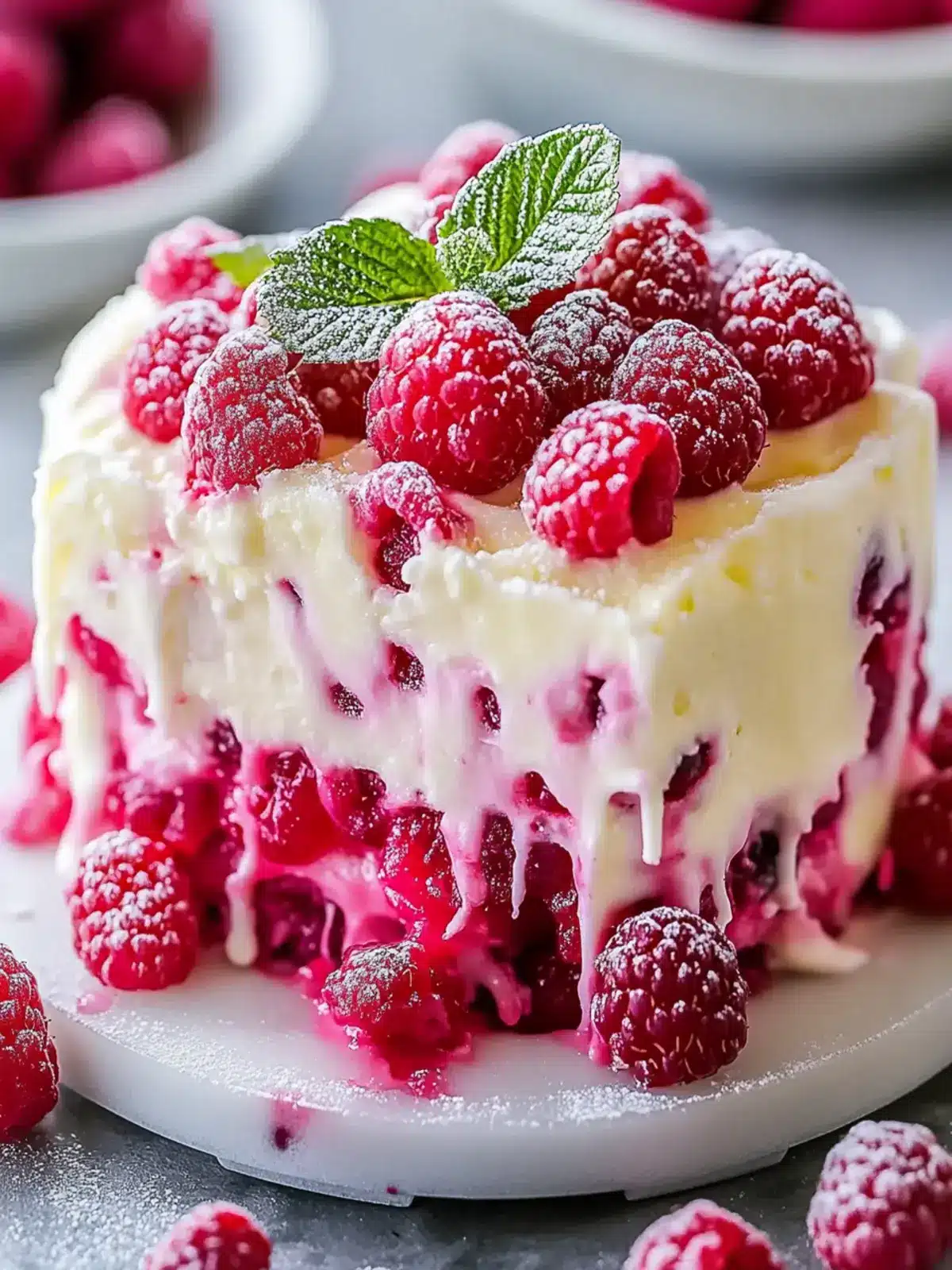 Decadent White Chocolate Raspberry Poke Cake You’ll Adore 4 Decadent White Chocolate Raspberry Poke Cake