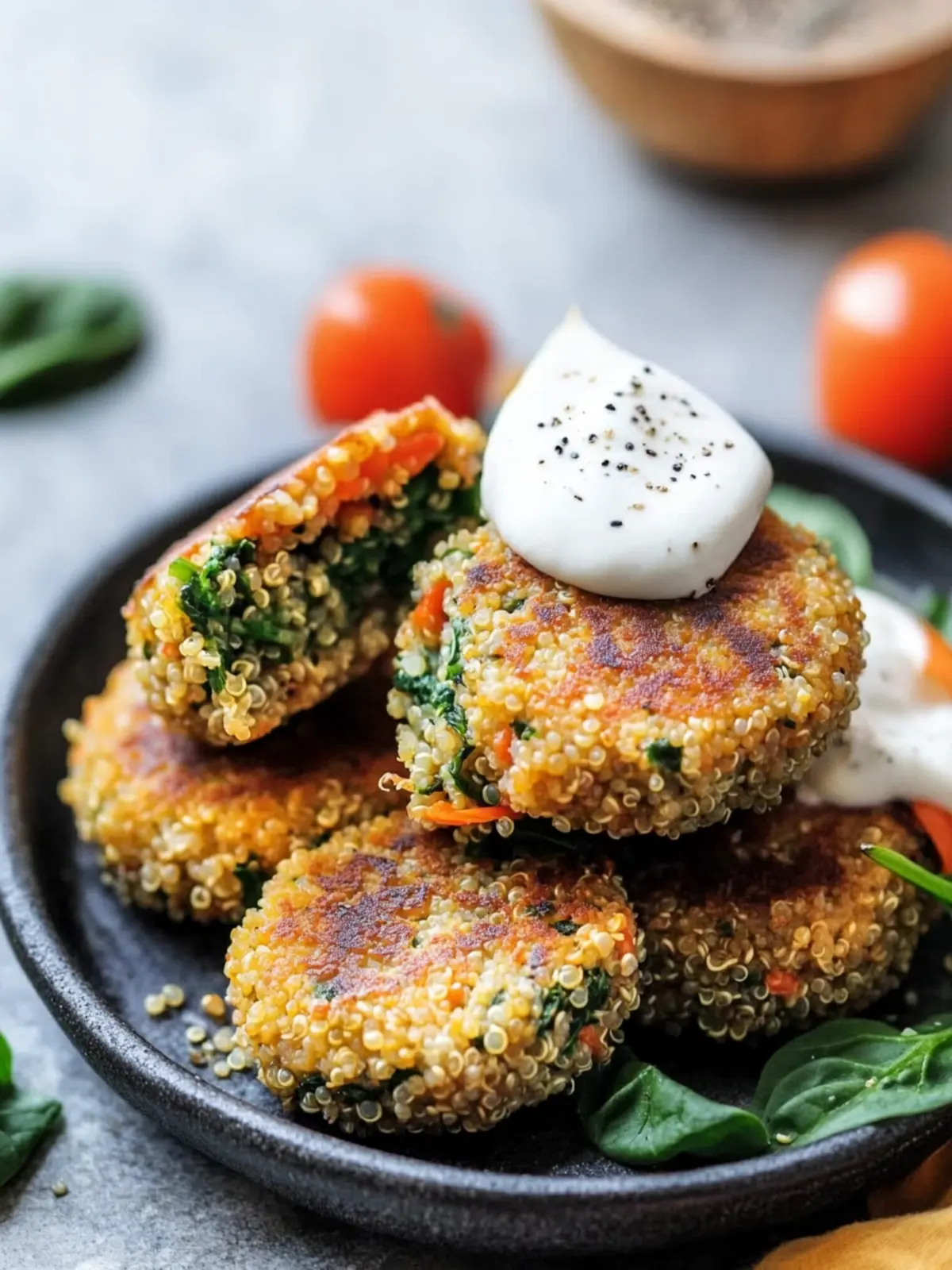 Spinach and Quinoa Patties: A Deliciously Nutritious Snack 5 Spinach and Quinoa Patties