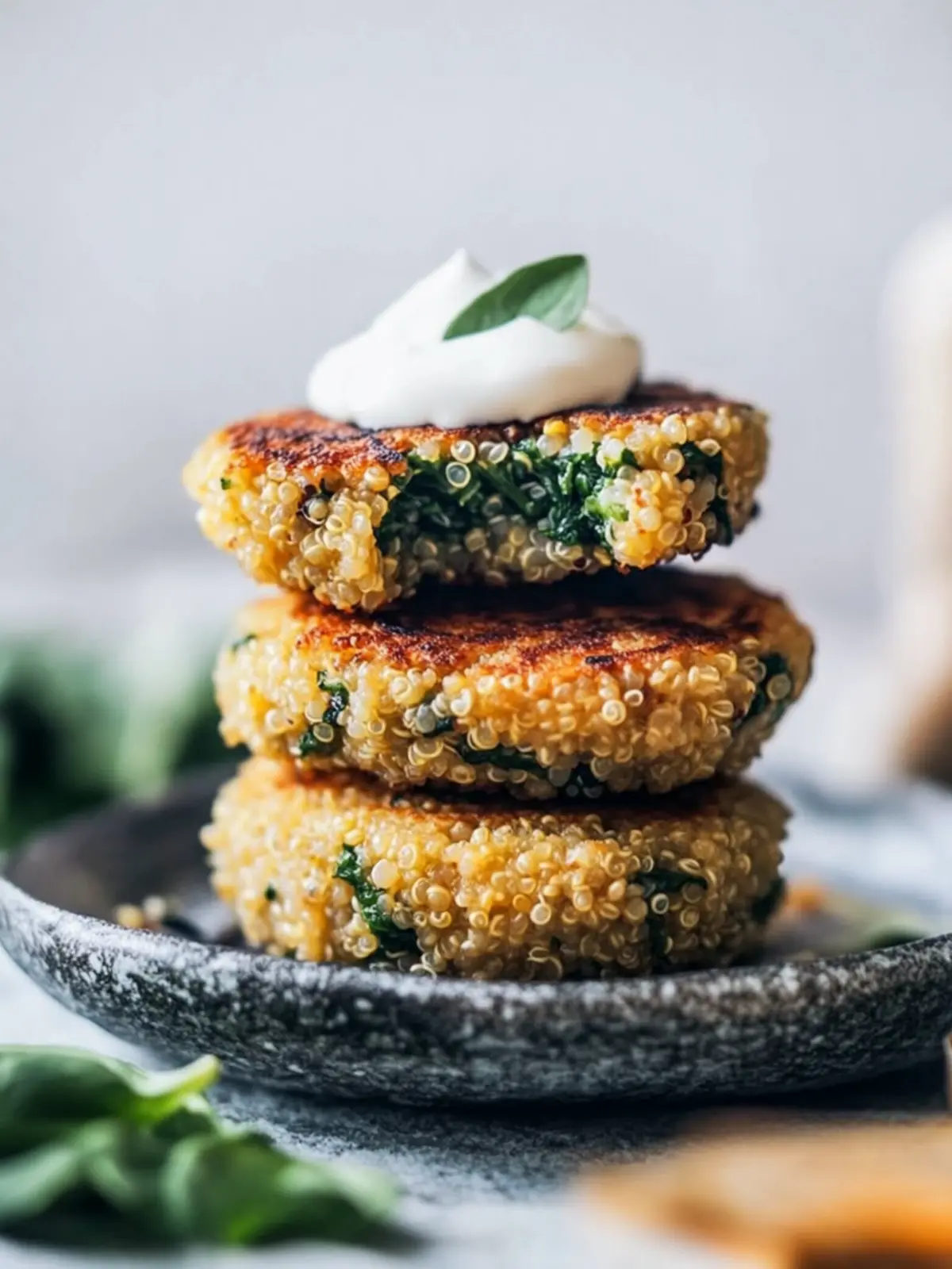 Spinach and Quinoa Patties: A Deliciously Nutritious Snack 2 Spinach and Quinoa Patties