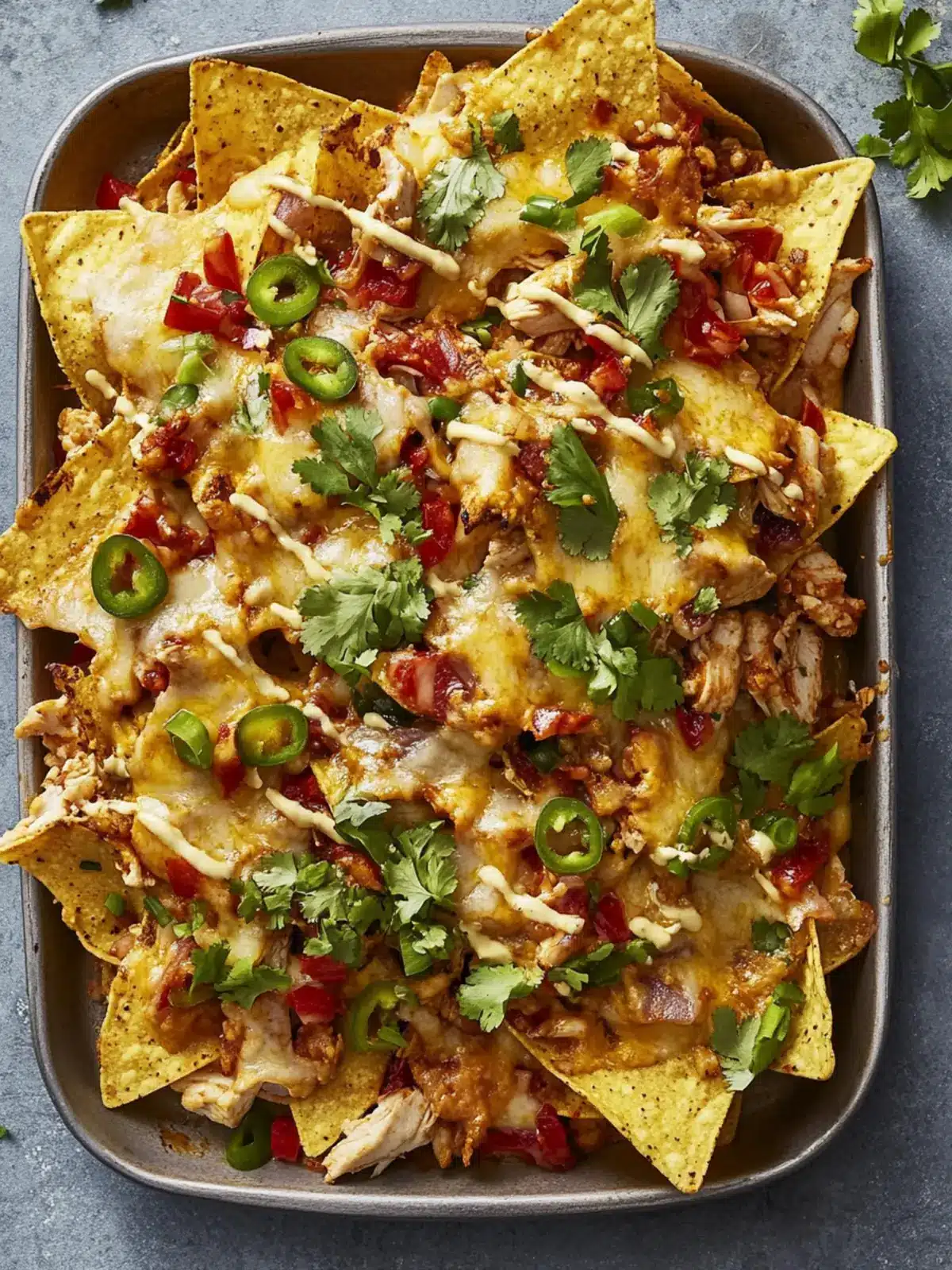 Sweet Chilli Peanut Chicken Nachos: Ultimate Comfort Food Treat 2 Sweet Chilli Peanut Chicken Nachos
