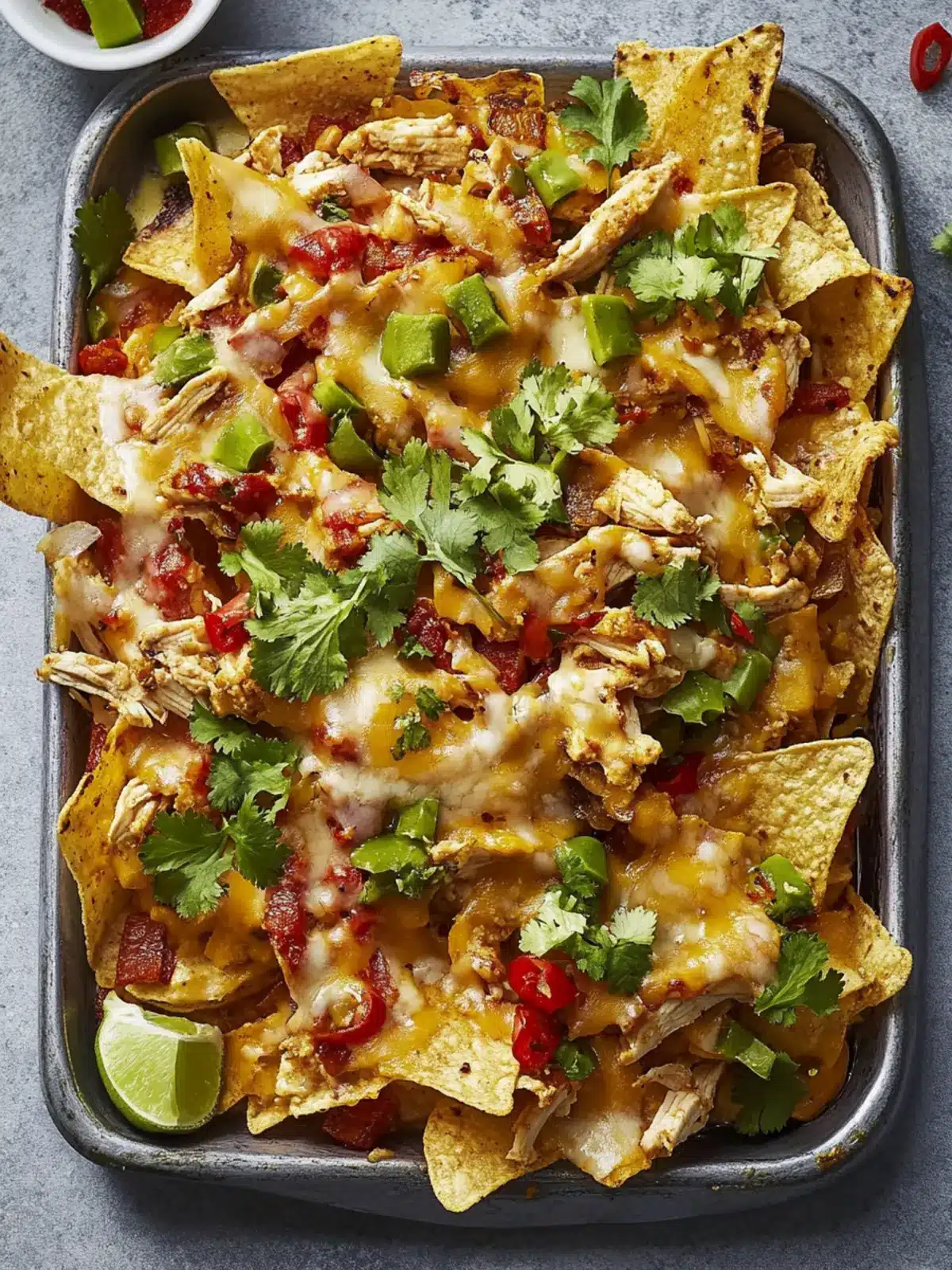 Sweet Chilli Peanut Chicken Nachos: Ultimate Comfort Food Treat 4 Sweet Chilli Peanut Chicken Nachos