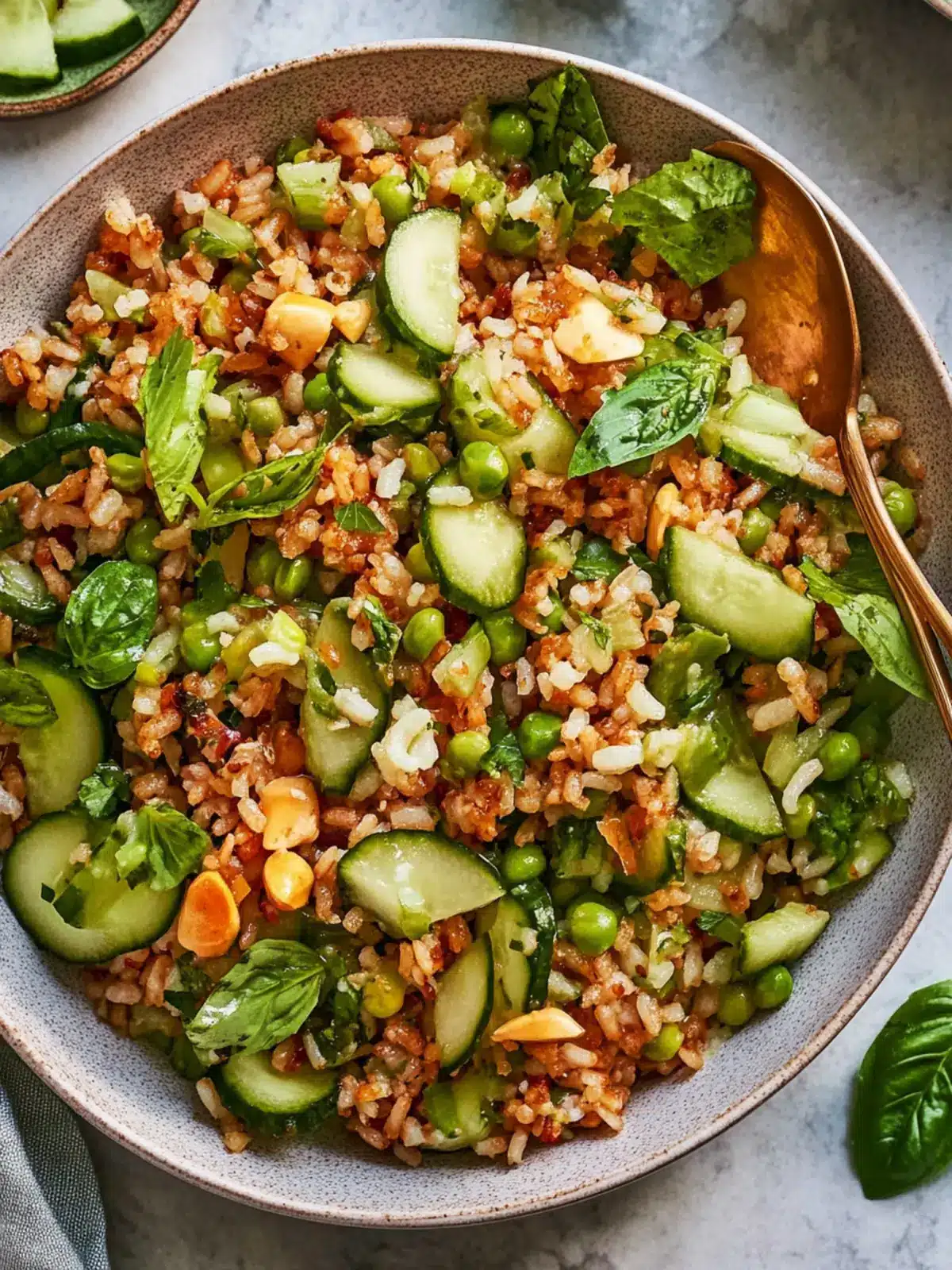 Crispy Rice Salad With Lemon Tahini Dressing for Fresh Flavor 5 Crispy Rice Salad With Lemon Tahini Dressing