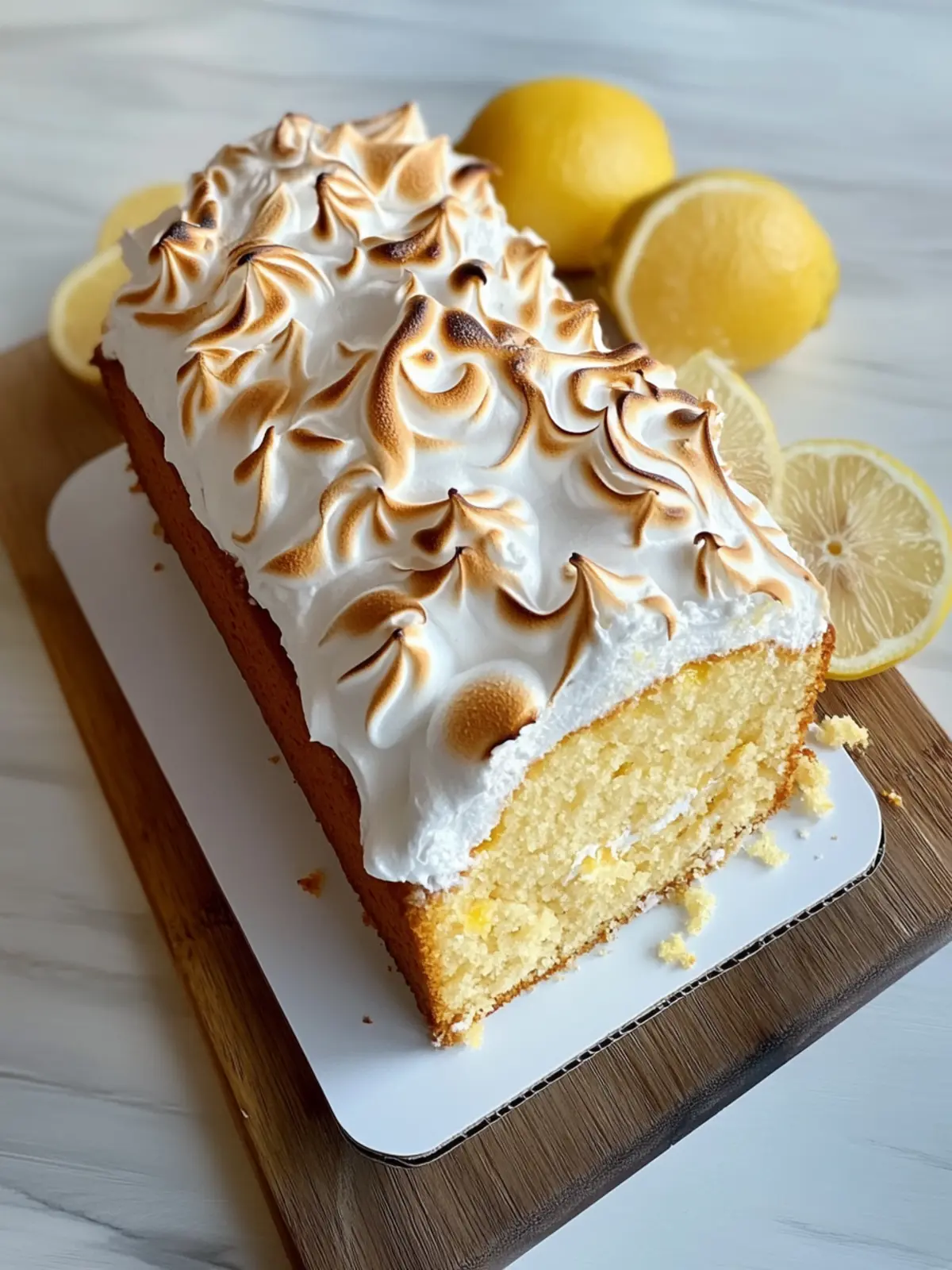 Zesty Lemon Meringue Loaf Cake That Will Wow Your Guests 5 Lemon Meringue Loaf Cake