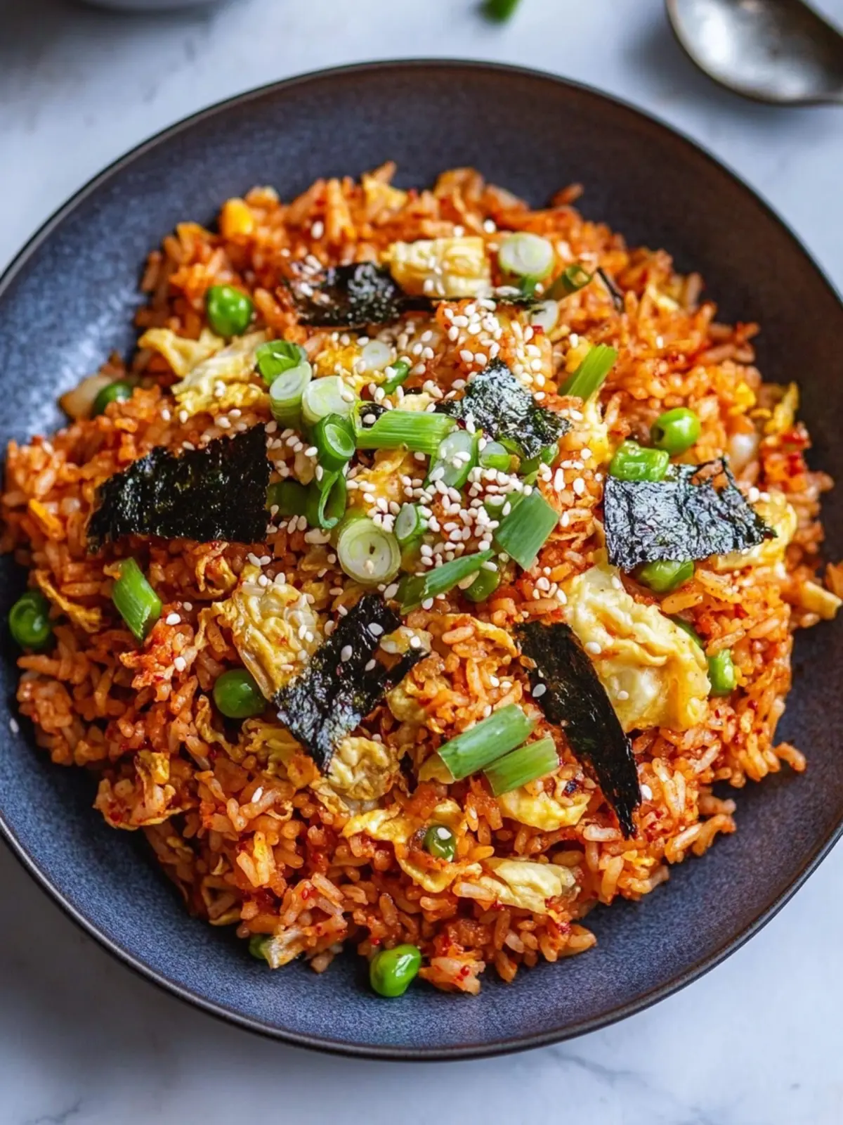 Irresistible Spicy Kimchi Fried Rice That Wakes Up Your Taste Buds