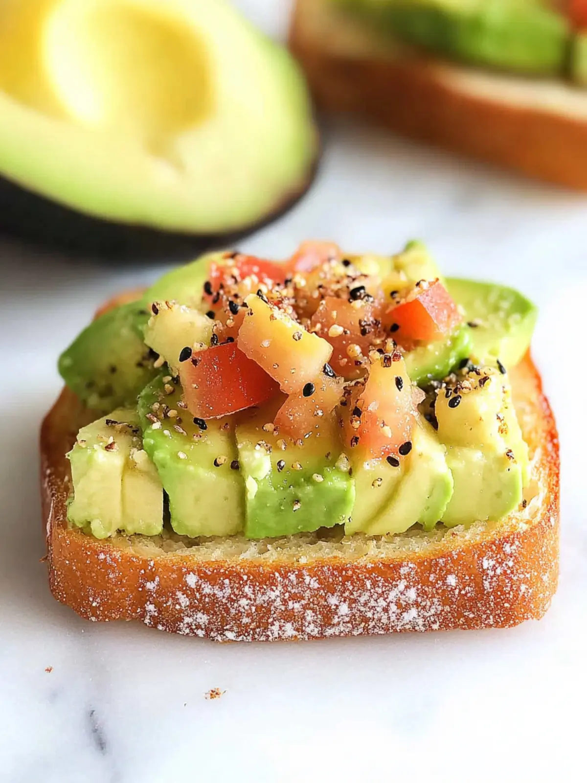 Perfectly Tiny Avocado Toast: Deliciousness in Every Bite 2 Tiny Avocado Toast