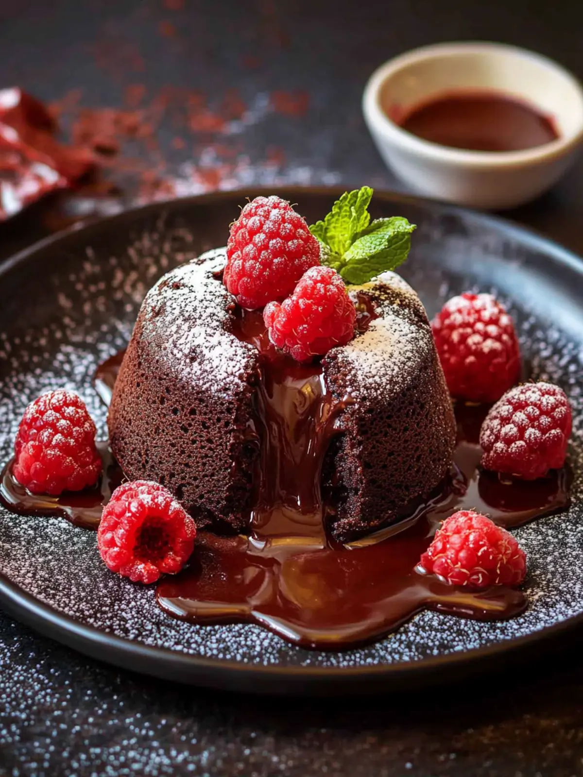 Lava Cake Raspberry Irresistible Chocolate Raspberry Lava Cake for a Delicious Treat