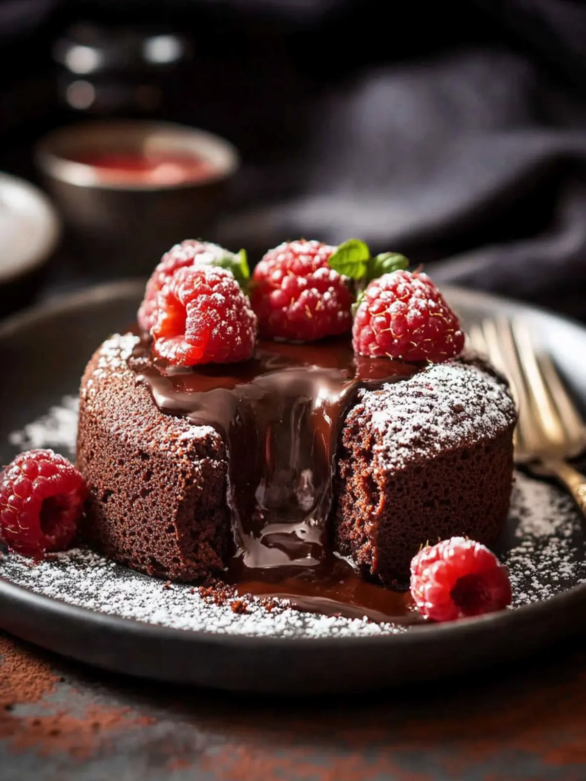 Lava Cake Raspberry Irresistible Chocolate Raspberry Lava Cake for a Delicious Treat