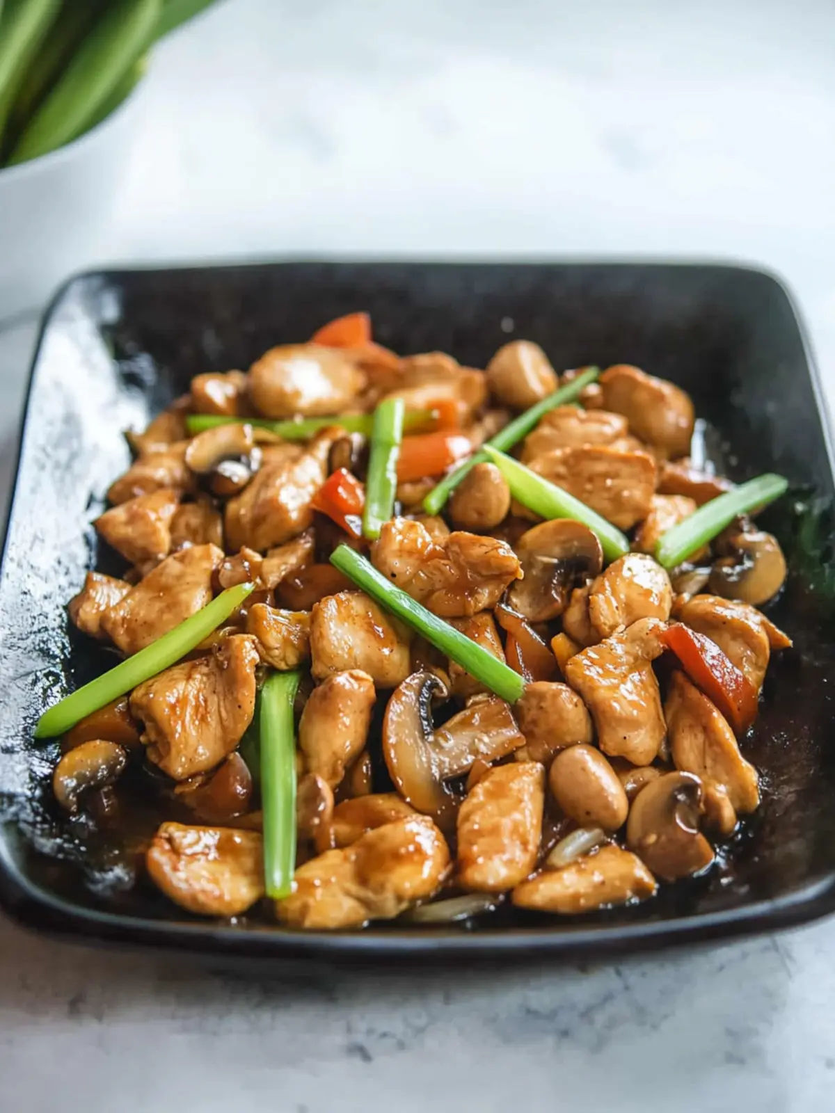 Mouthwatering Chicken in Oyster Sauce Stir Fry with Mushrooms 5 Chicken in Oyster Sauce Stir Fry with Mushrooms