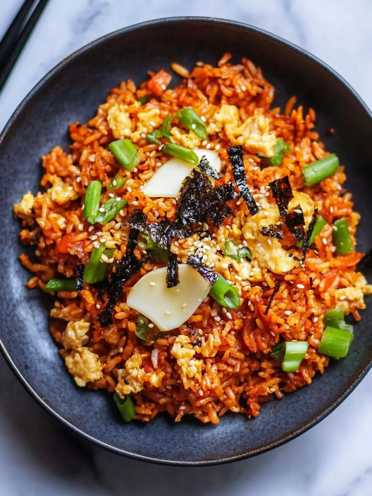 Irresistible Spicy Kimchi Fried Rice That Wakes Up Your Taste Buds