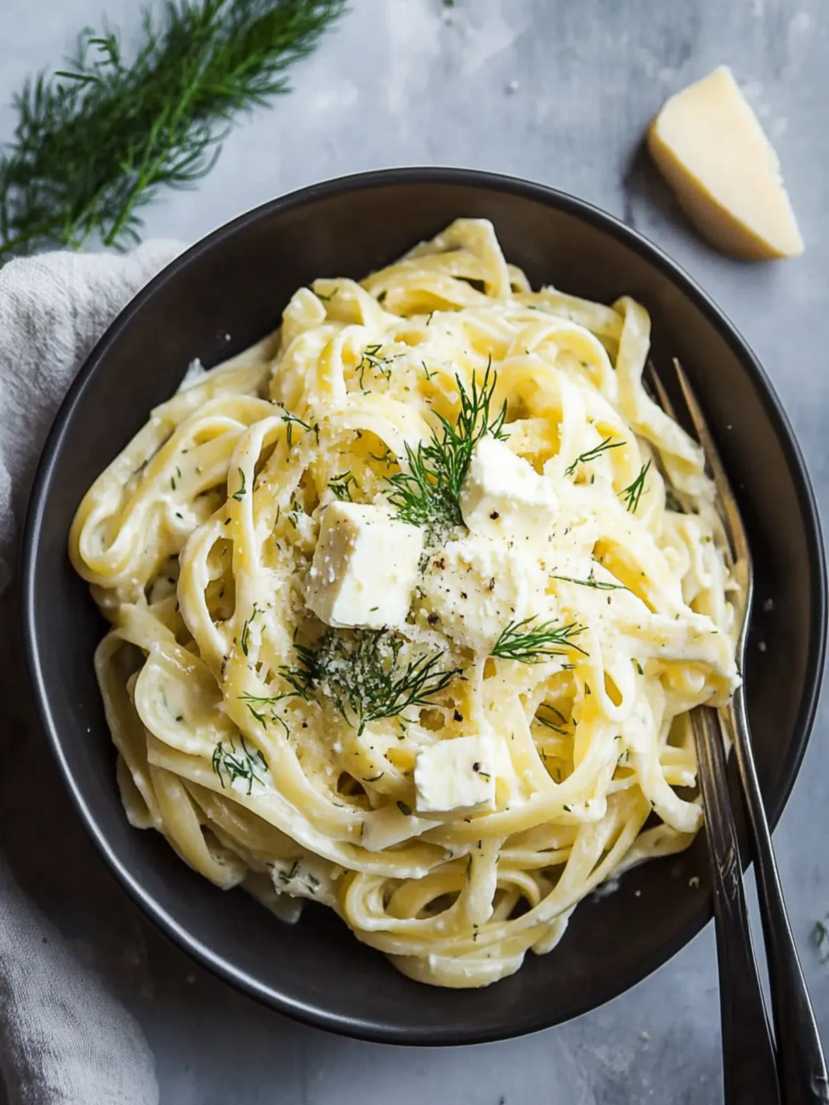 Irresistible Feta Pasta with Dill for a Flavorful Twist 3 Feta Pasta with Dill