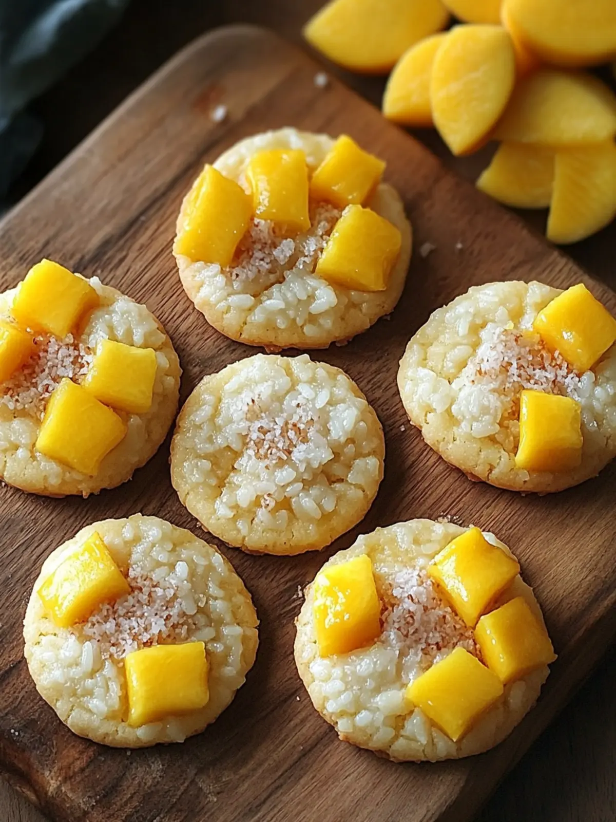 Mango Sticky Rice Cookies: Chewy Tropical Bliss Awaits 4 Mango Sticky Rice Cookies