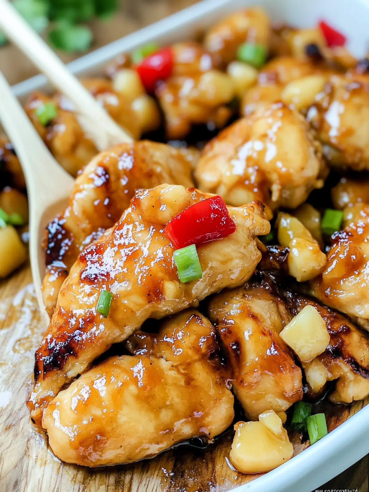 Baked Sweet Hawaiian Chicken