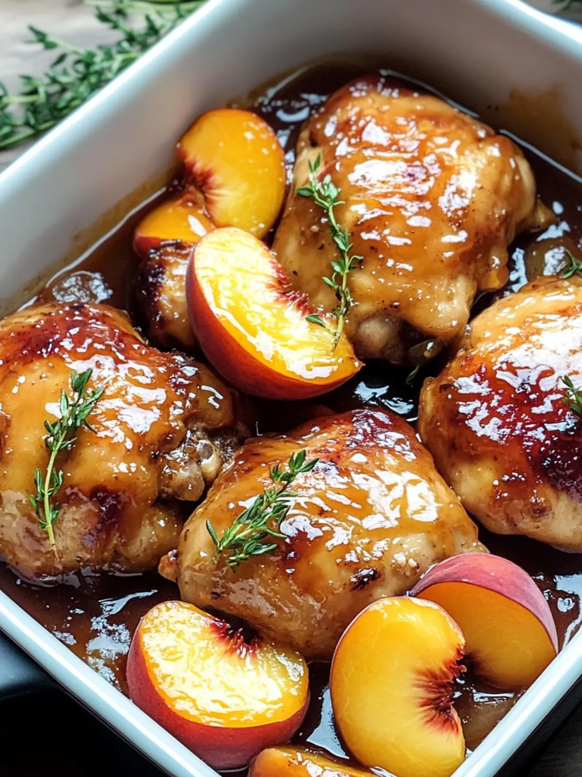 Peach Glazed Chicken: Sweet, Savory, and Simply Irresistible 5 Peach Glazed Chicken