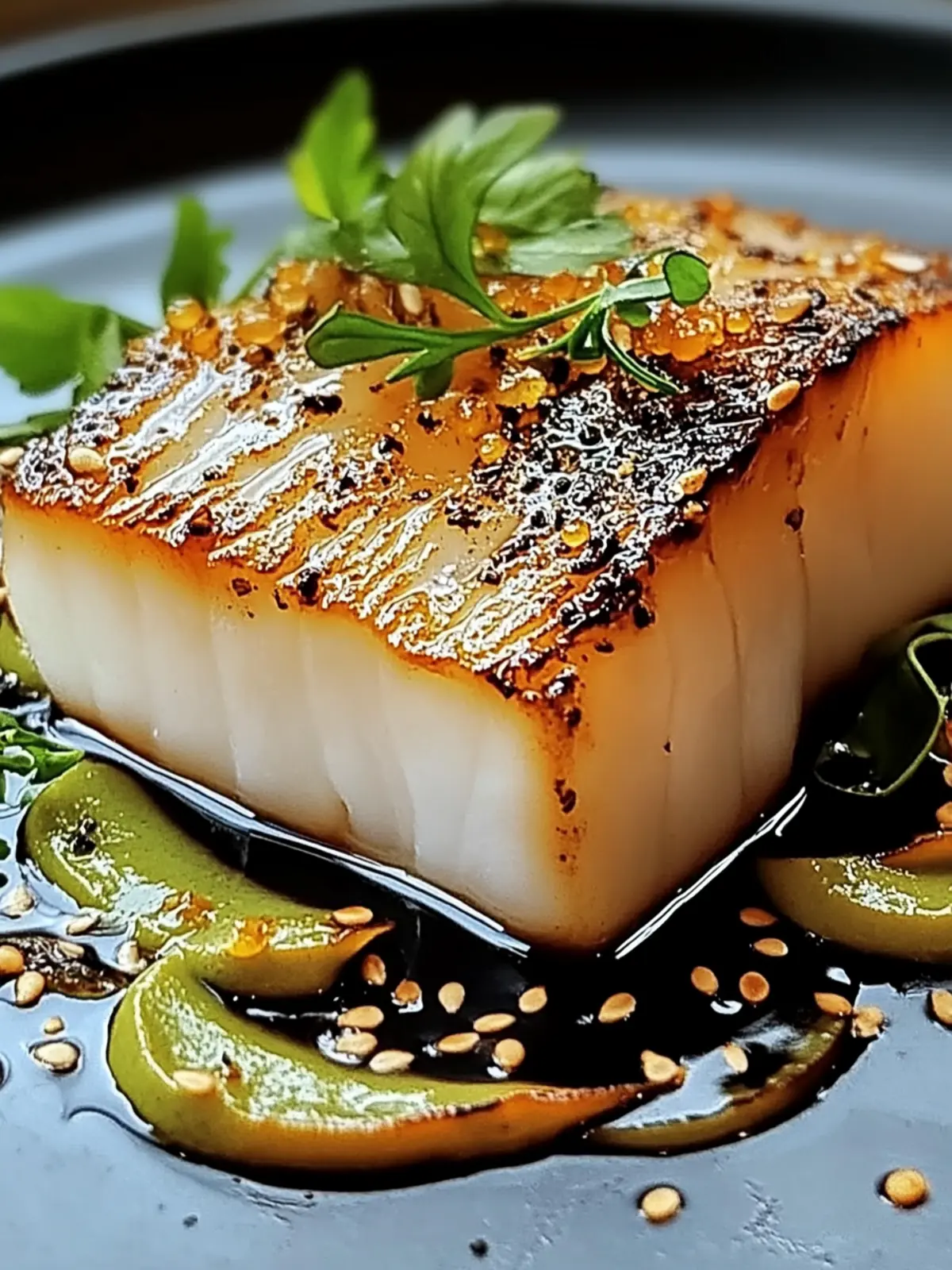Luxurious Black Cod Bliss