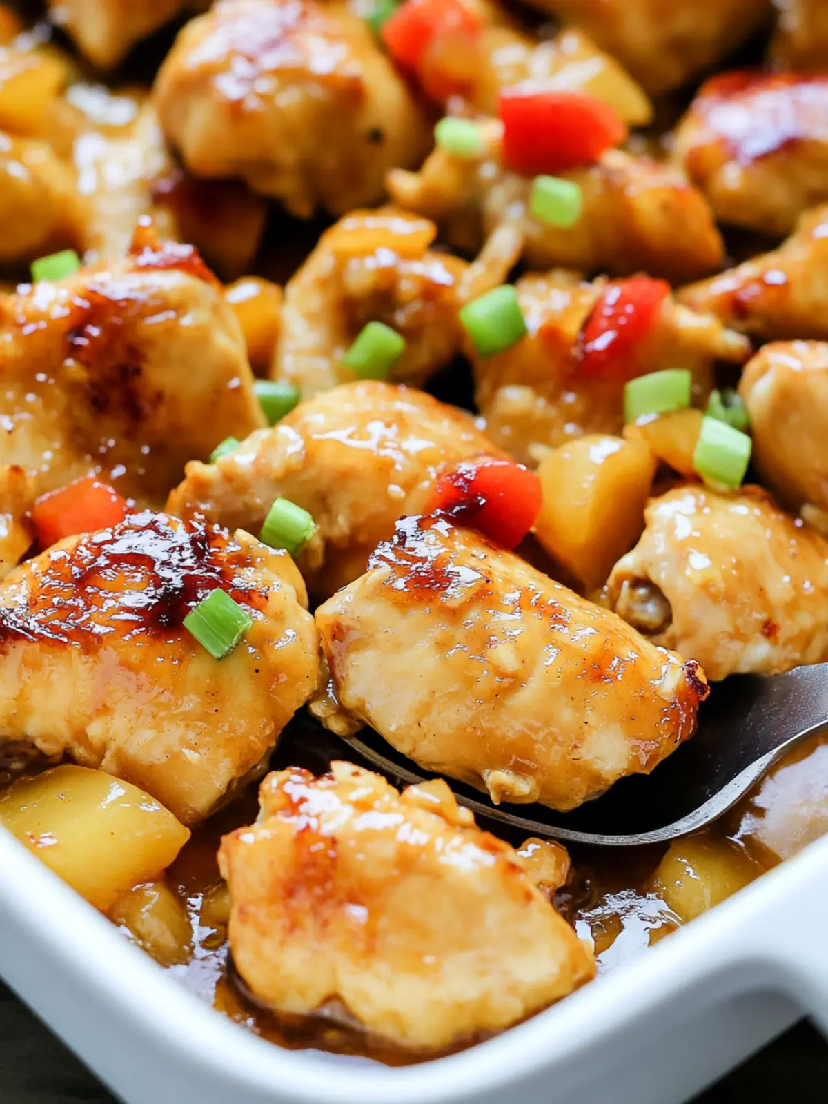 Baked Sweet Hawaiian Chicken