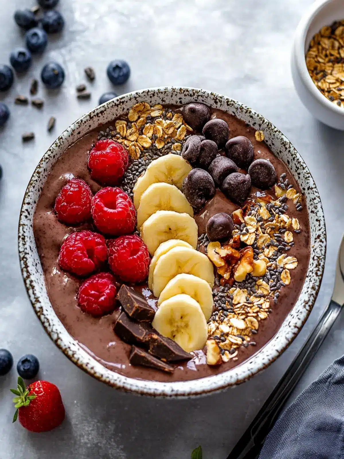 Whip Up This 5-Minute Chocolate Açai Protein Bowl Delight 3 5-Minute Chocolate Açai Protein Bowl