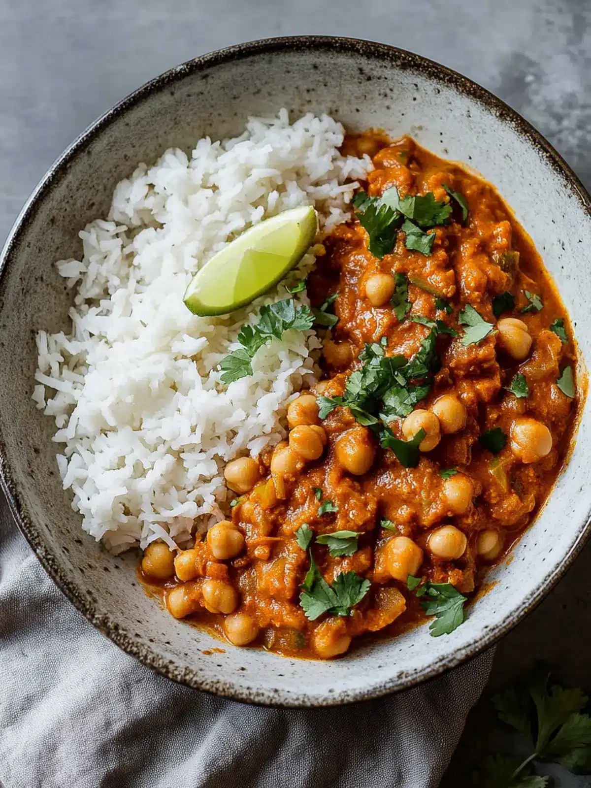 Creamy Chickpea Coconut Curry That's Bursting With Flavor 4 Chickpea Coconut Curry