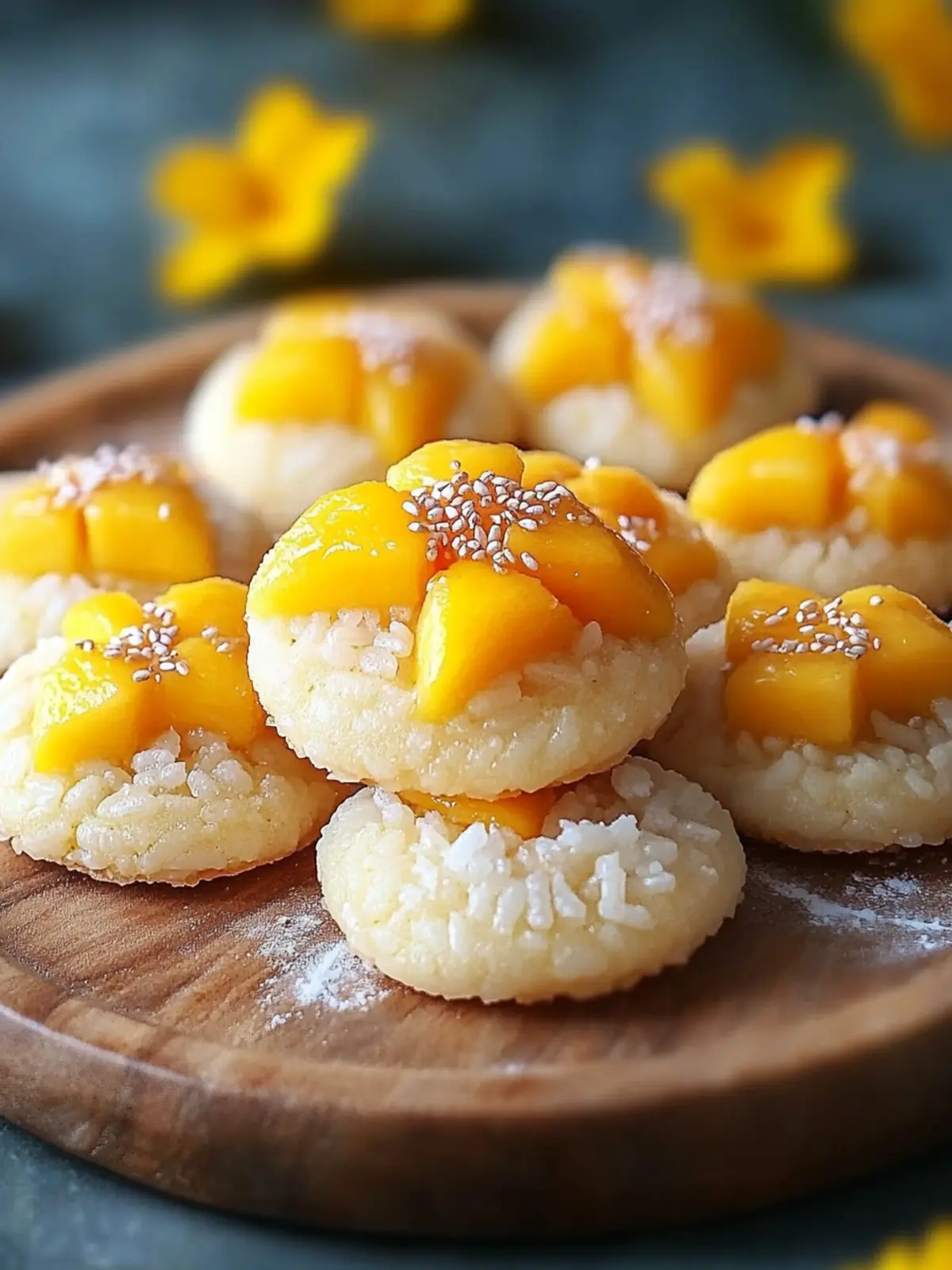 Mango Sticky Rice Cookies: Chewy Tropical Bliss Awaits 5 Mango Sticky Rice Cookies